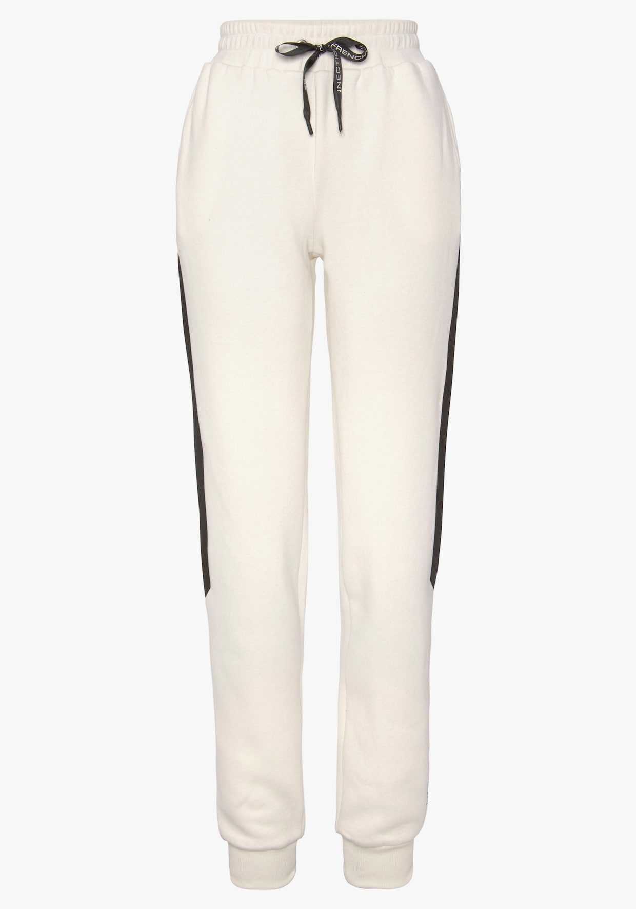 Pantalon molletonné - blanc cassé