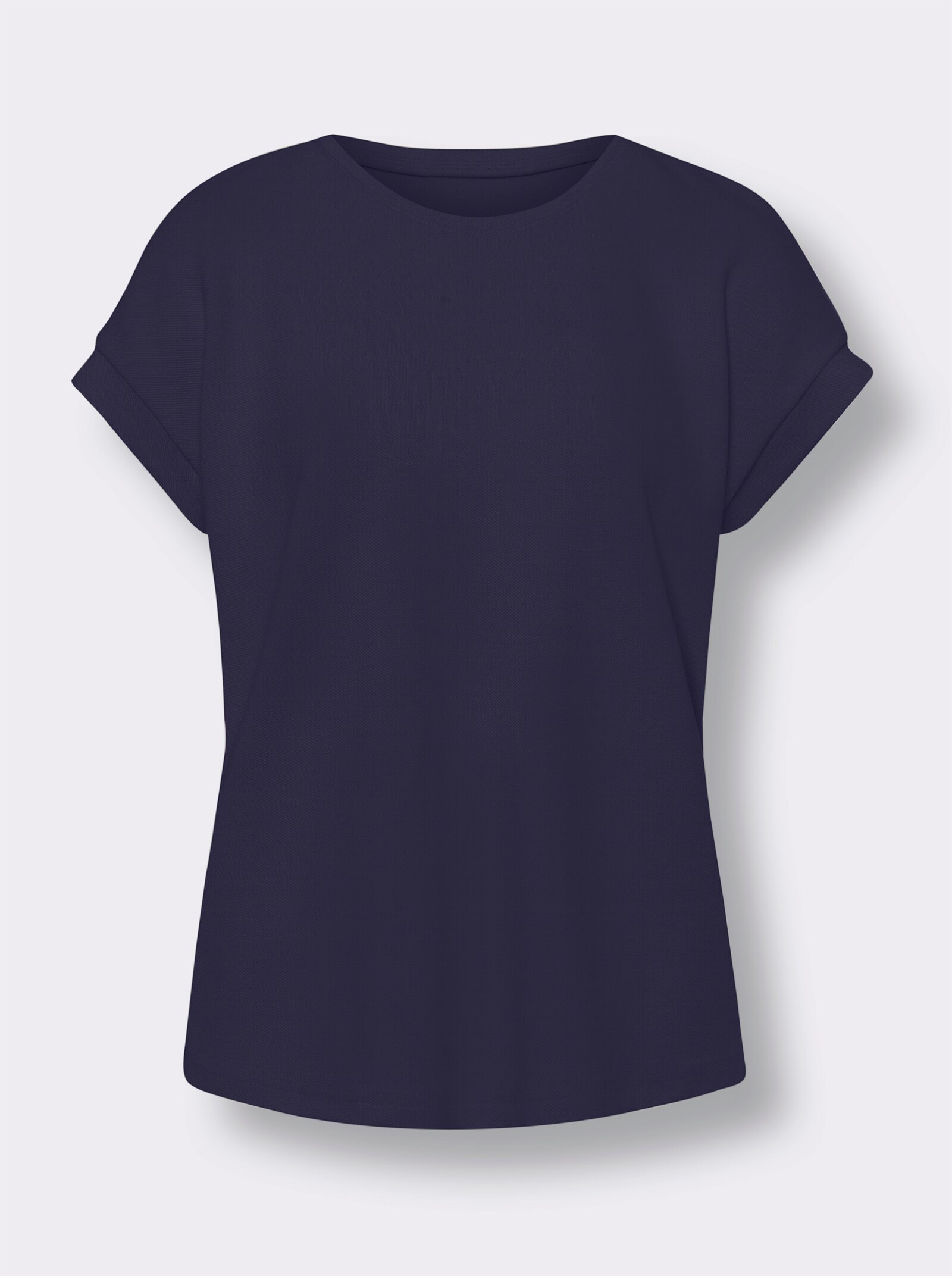 heine Sweatshirt aus Strukturware - marine