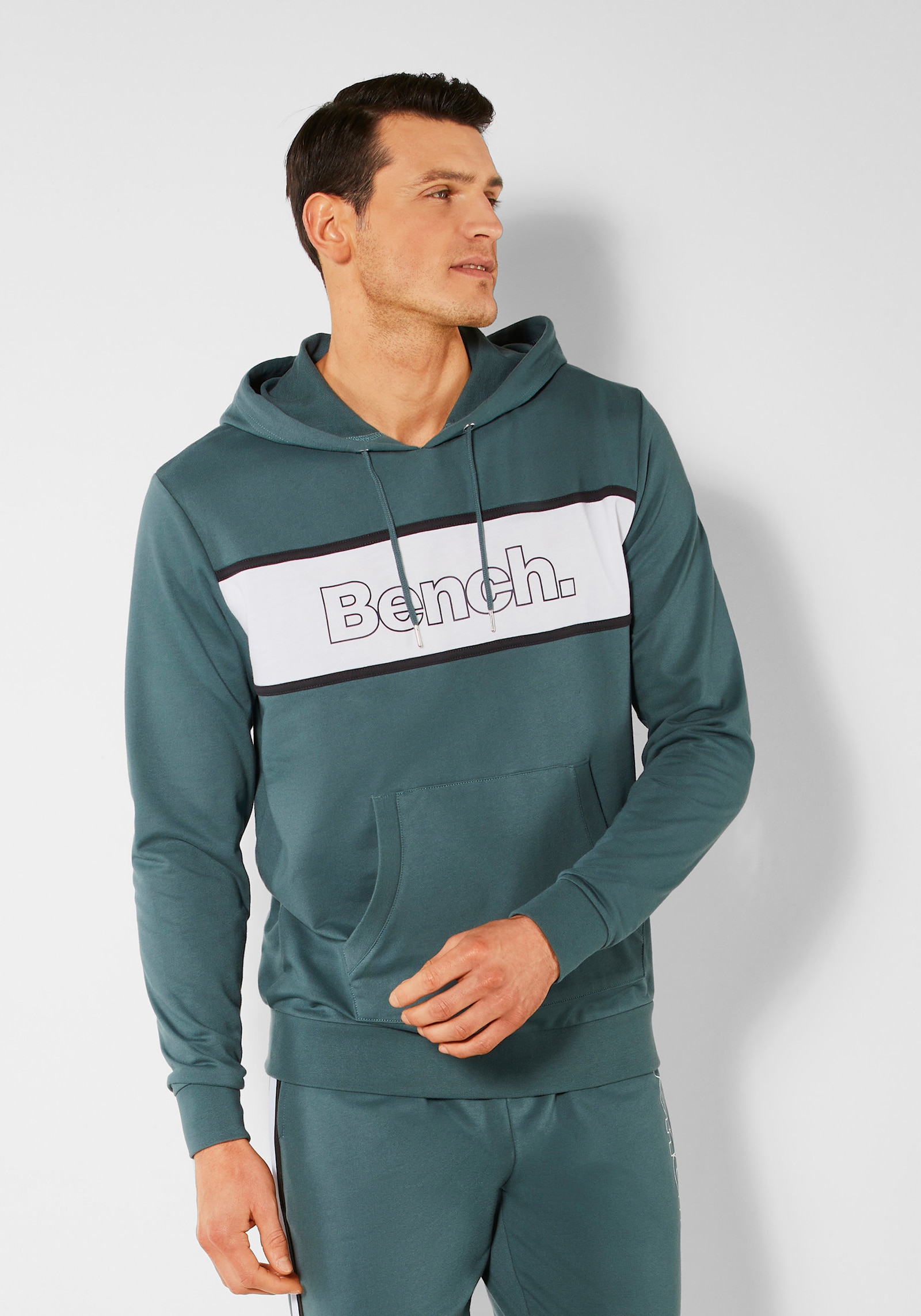 Bench. Loungewear Hoodie - hellpetrol