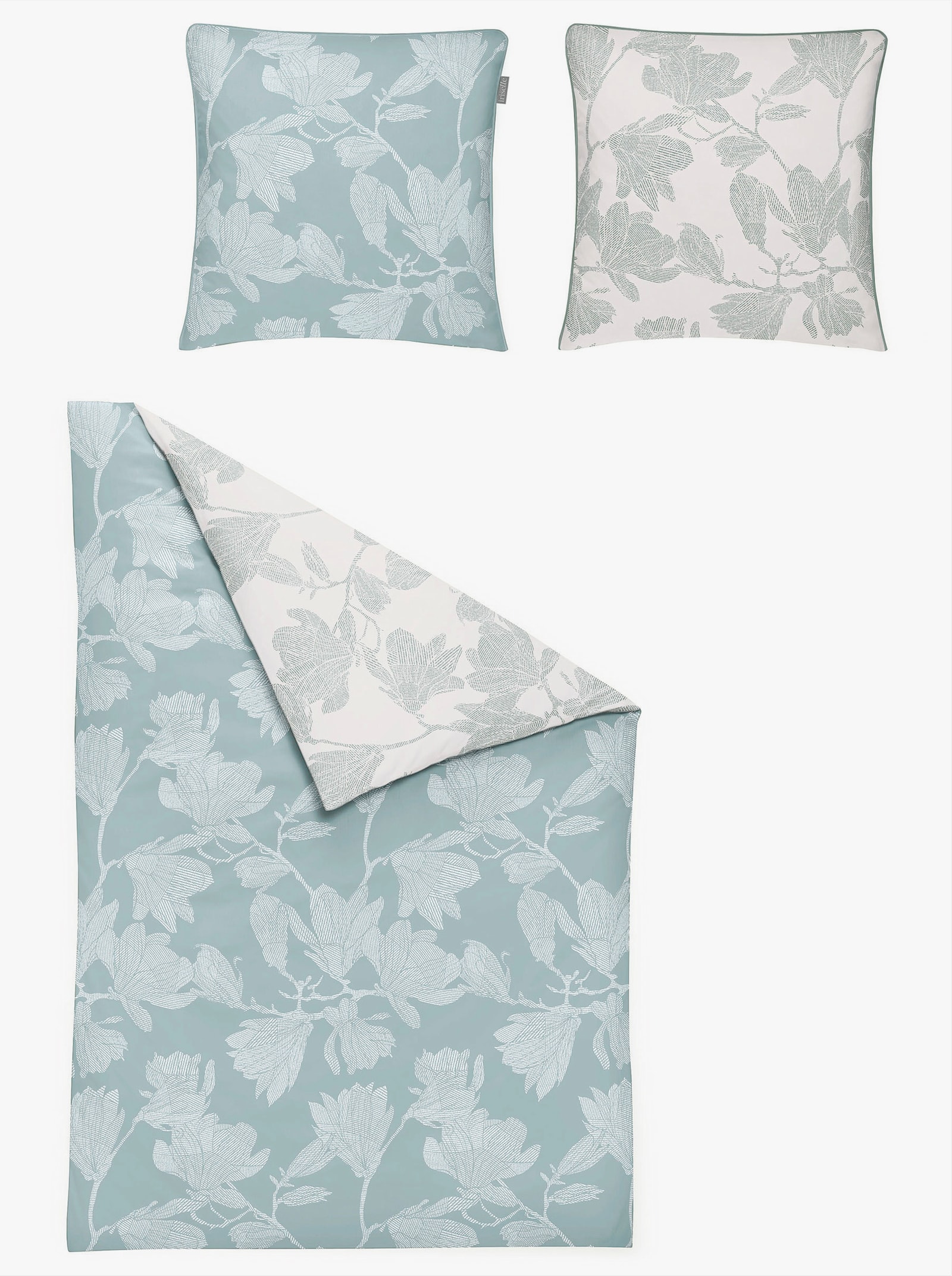 Irisette Bettwäsche - salbei-gemustert