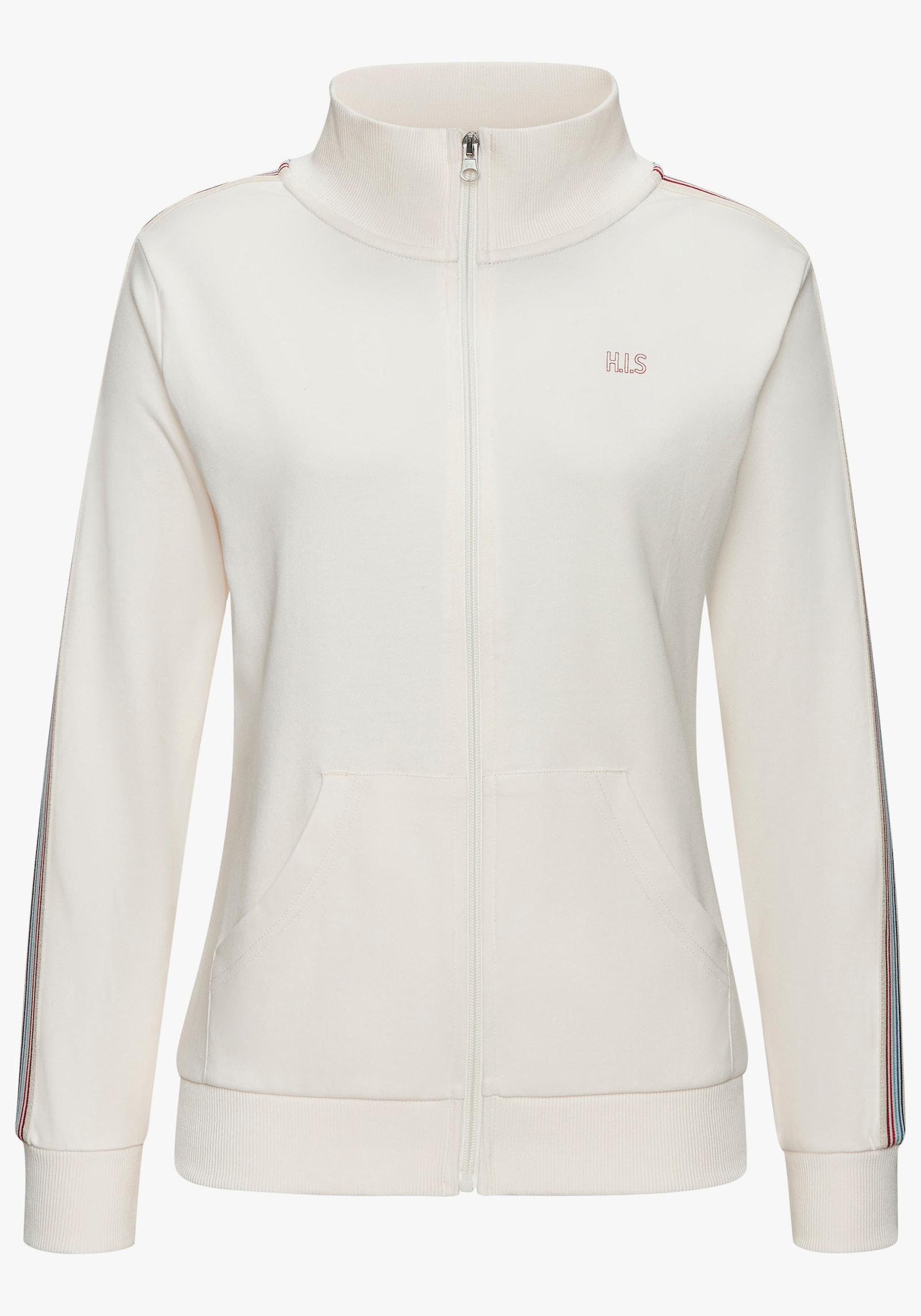 H.I.S Sweatjacke - ecru