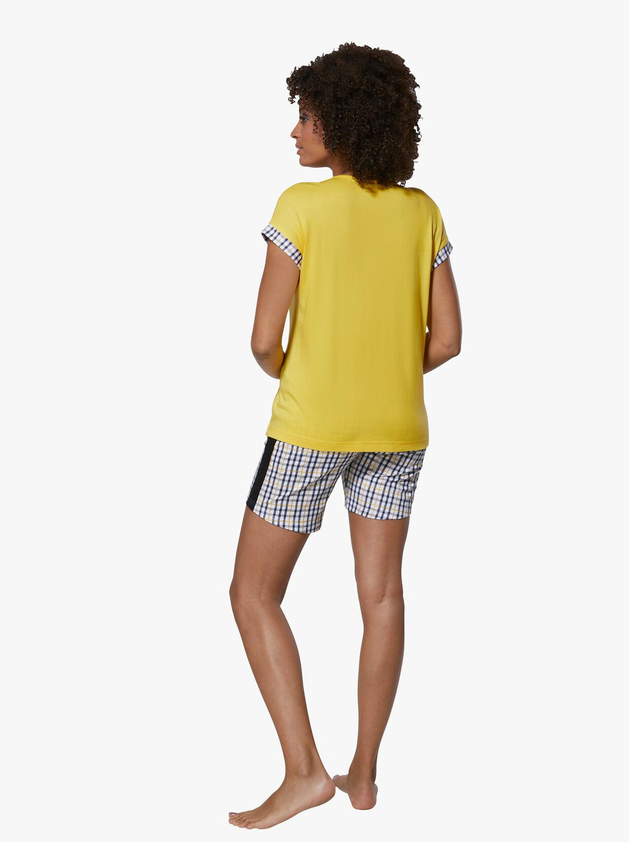 wäschepur Krátké pyžamo - žlutá