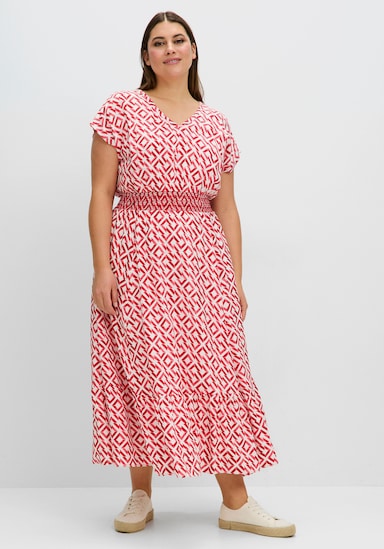 sheego Maxikleid - hummer-gemustert
