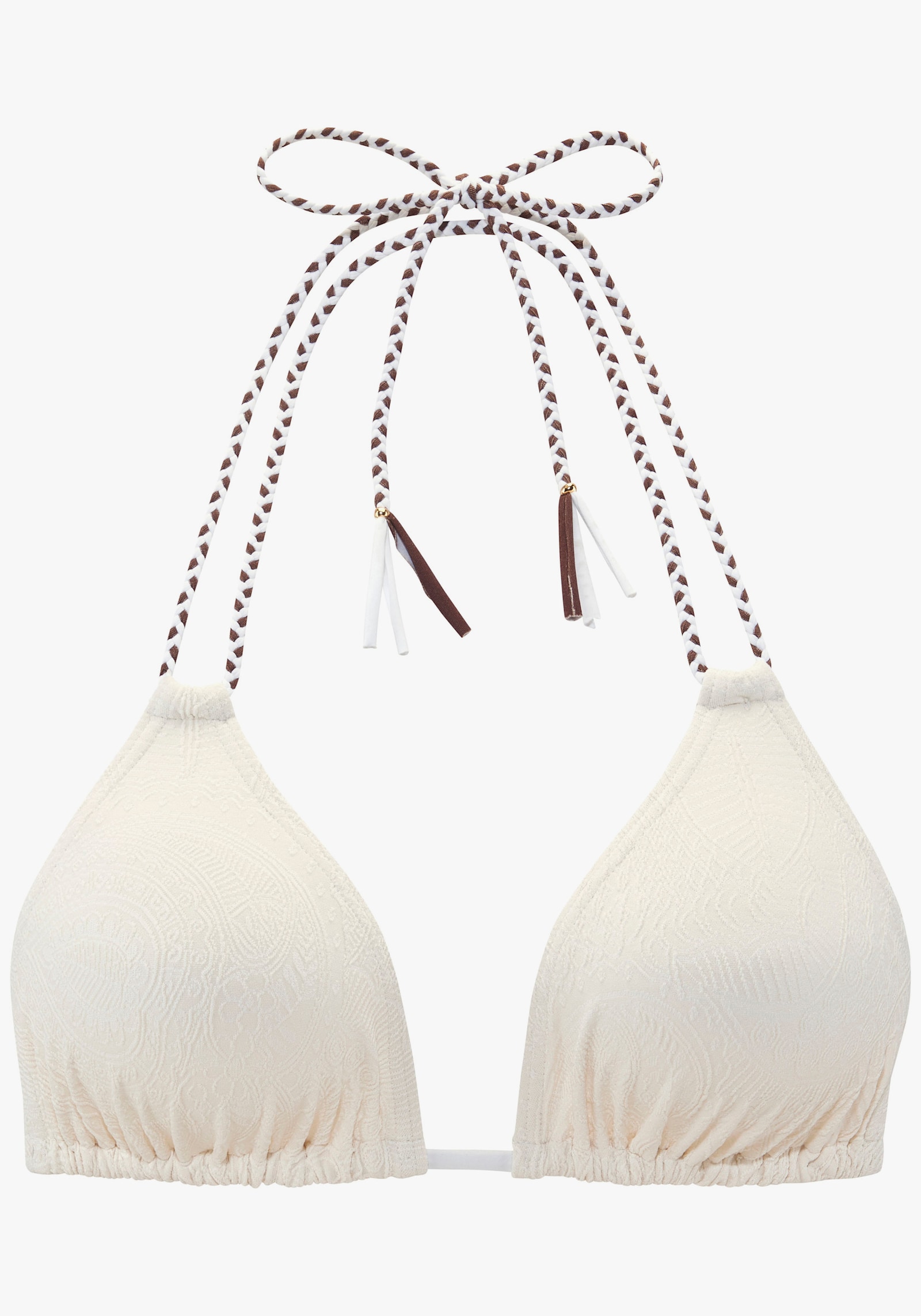 s.Oliver Triangel-Bikini-Top - creme