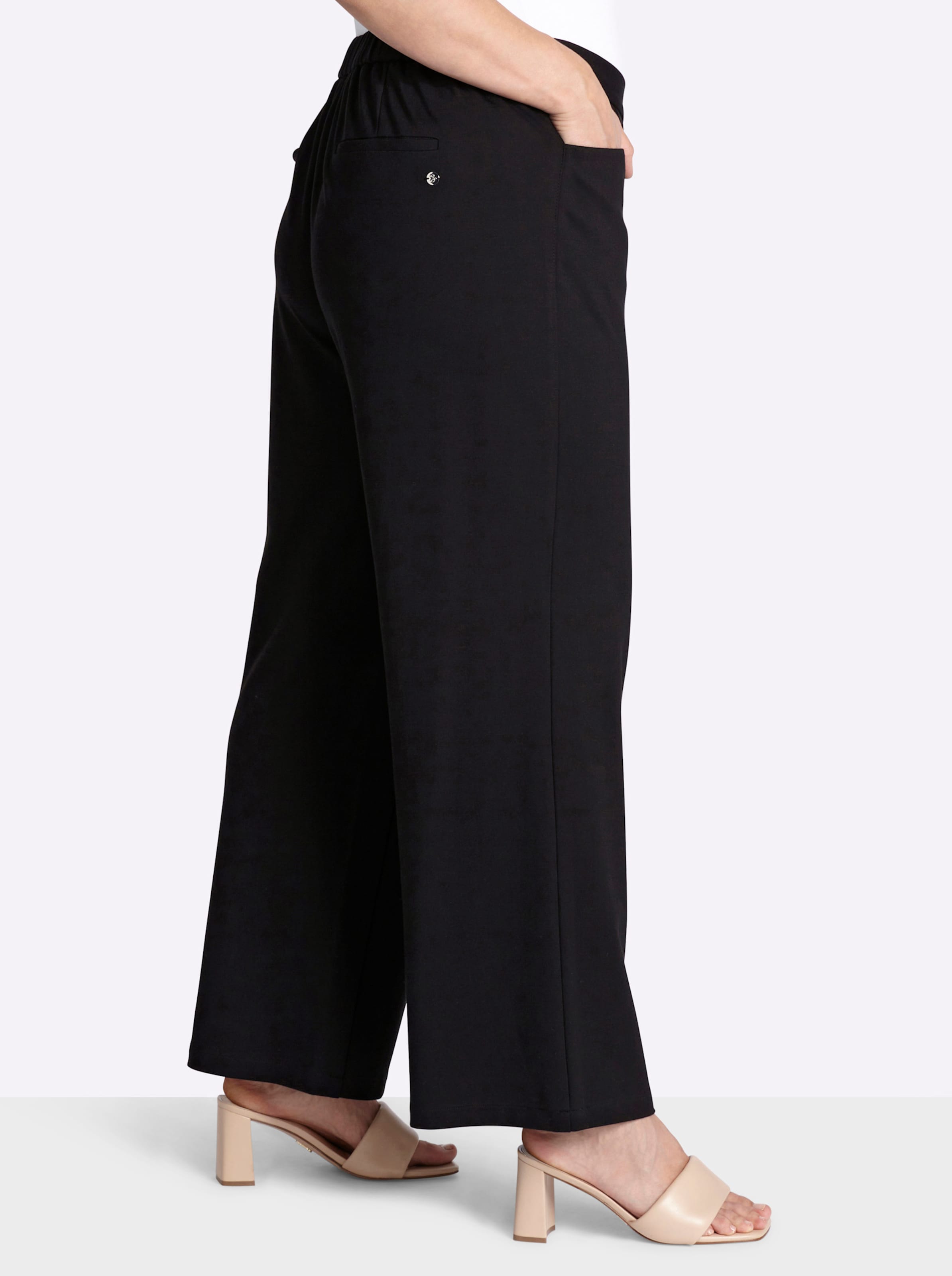Sheego Damen Schwarz Schlupfhose - Bild 4