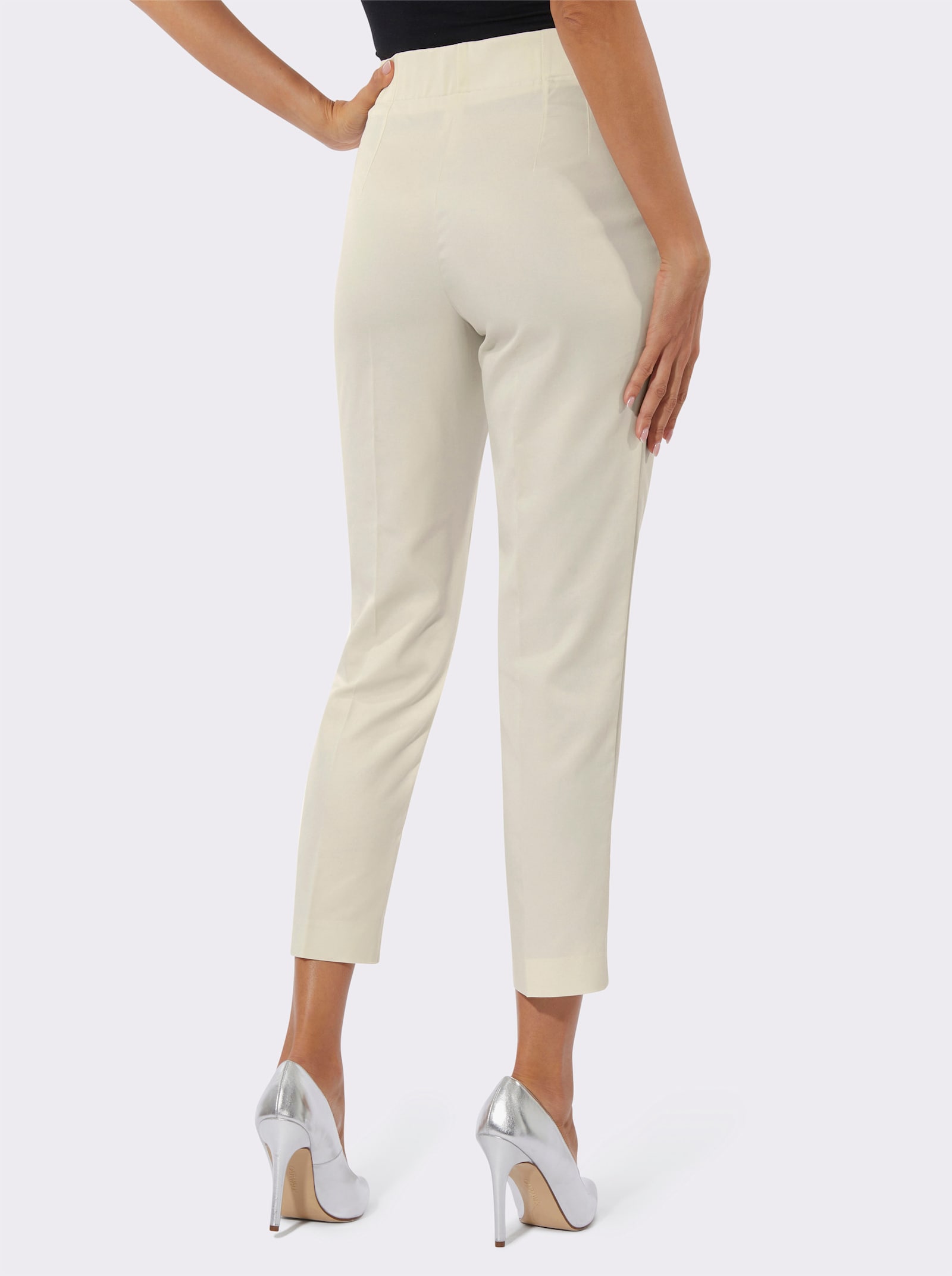 Lyocell-Mix-Hose - champagner