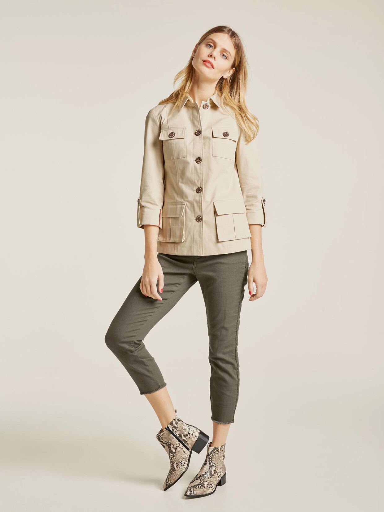 Rick Cardona Kurzjacke - beige