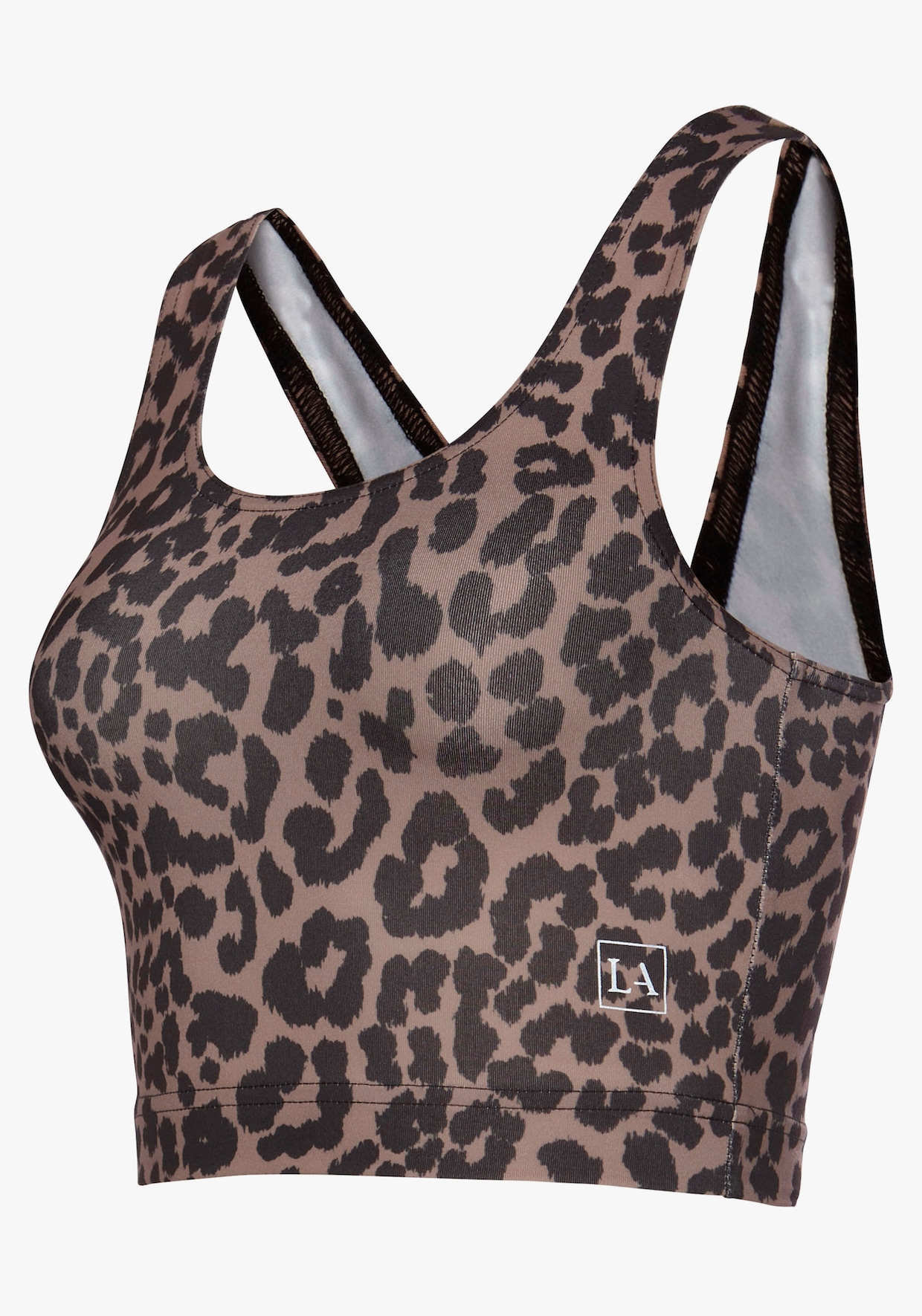 LASCANA ACTIVE Funktionsshirt - nougat-leo