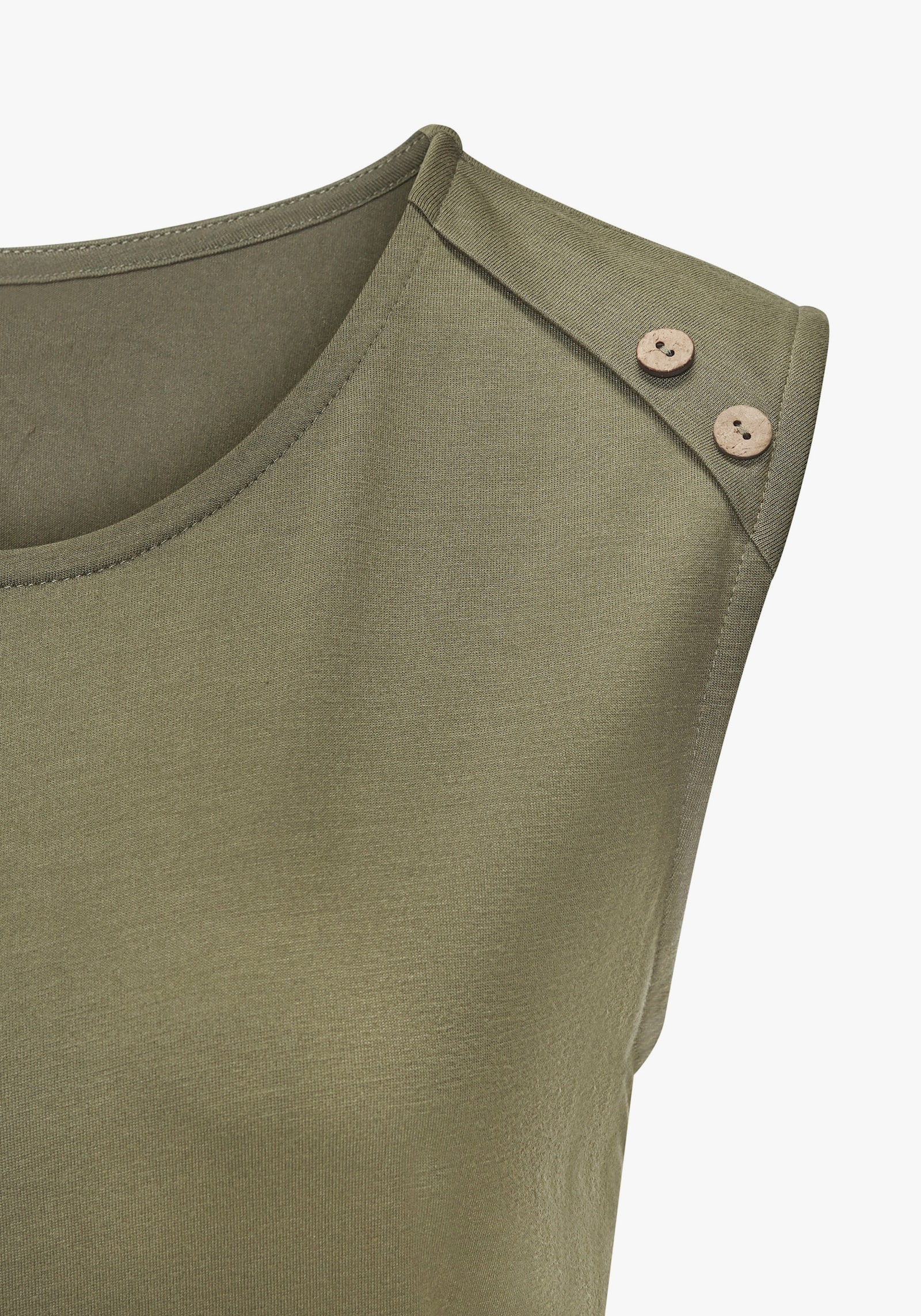 LASCANA Haut de plage - kaki