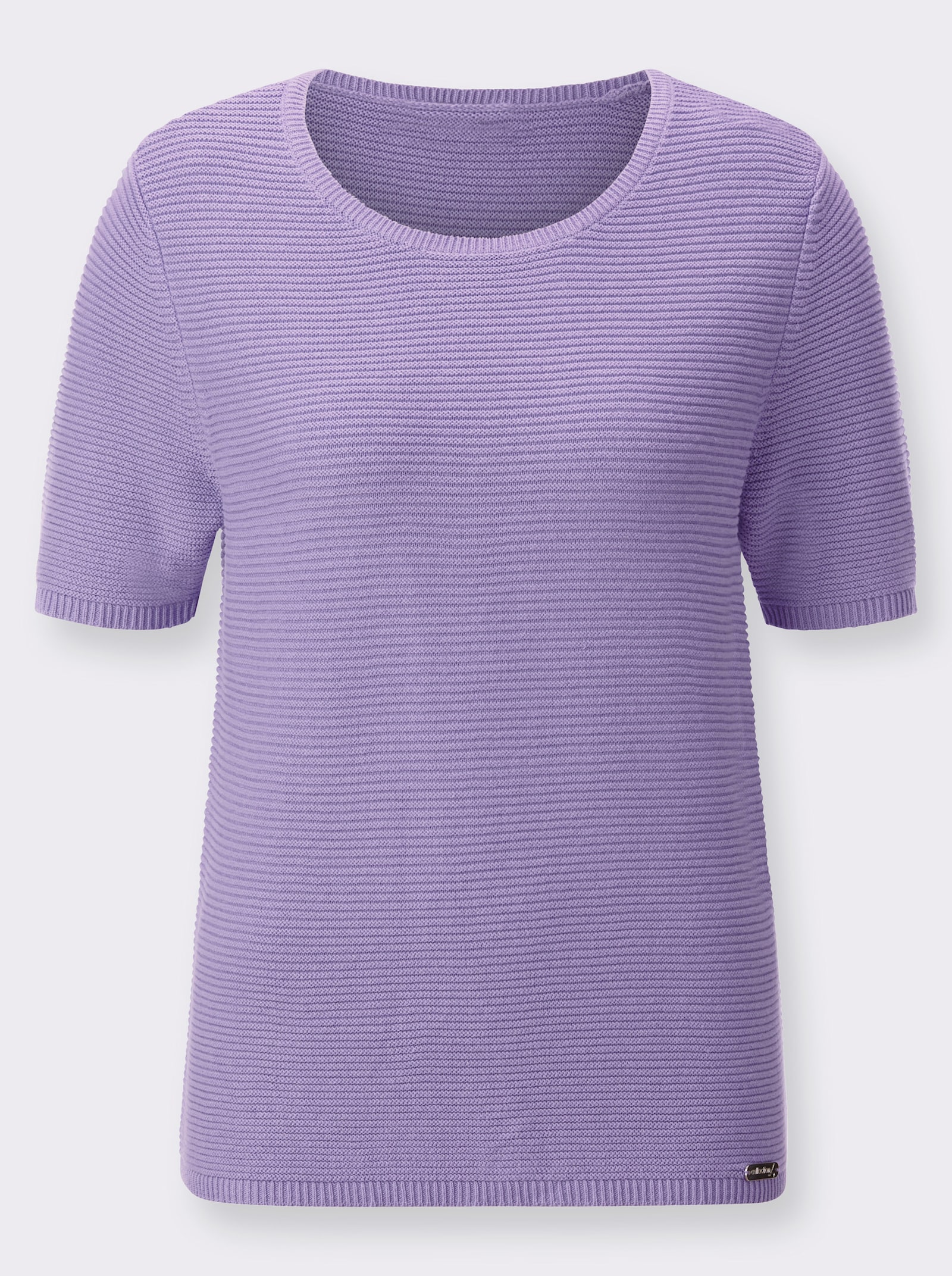 Twinset van puur katoen - lavendel