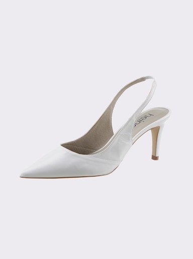 heine Slingpumps - weiss