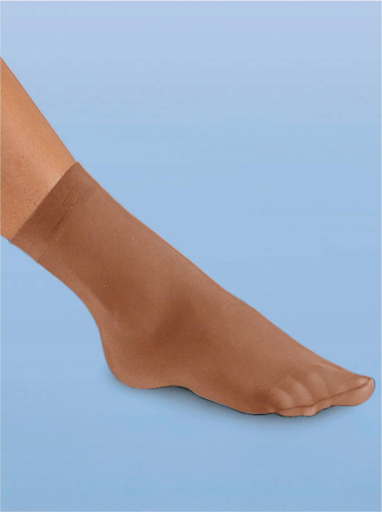 Pohodlné ponožky - béžová