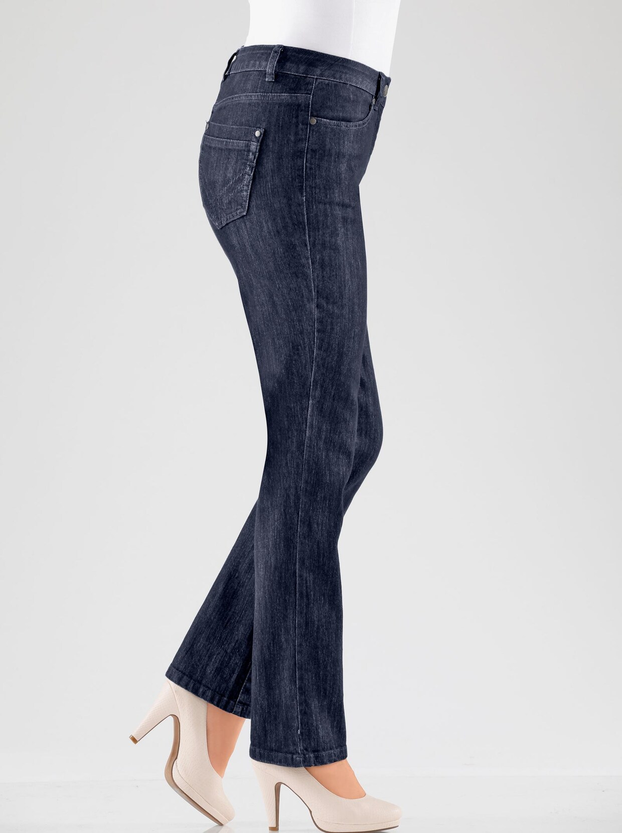 Gerade Jeans - dark blue