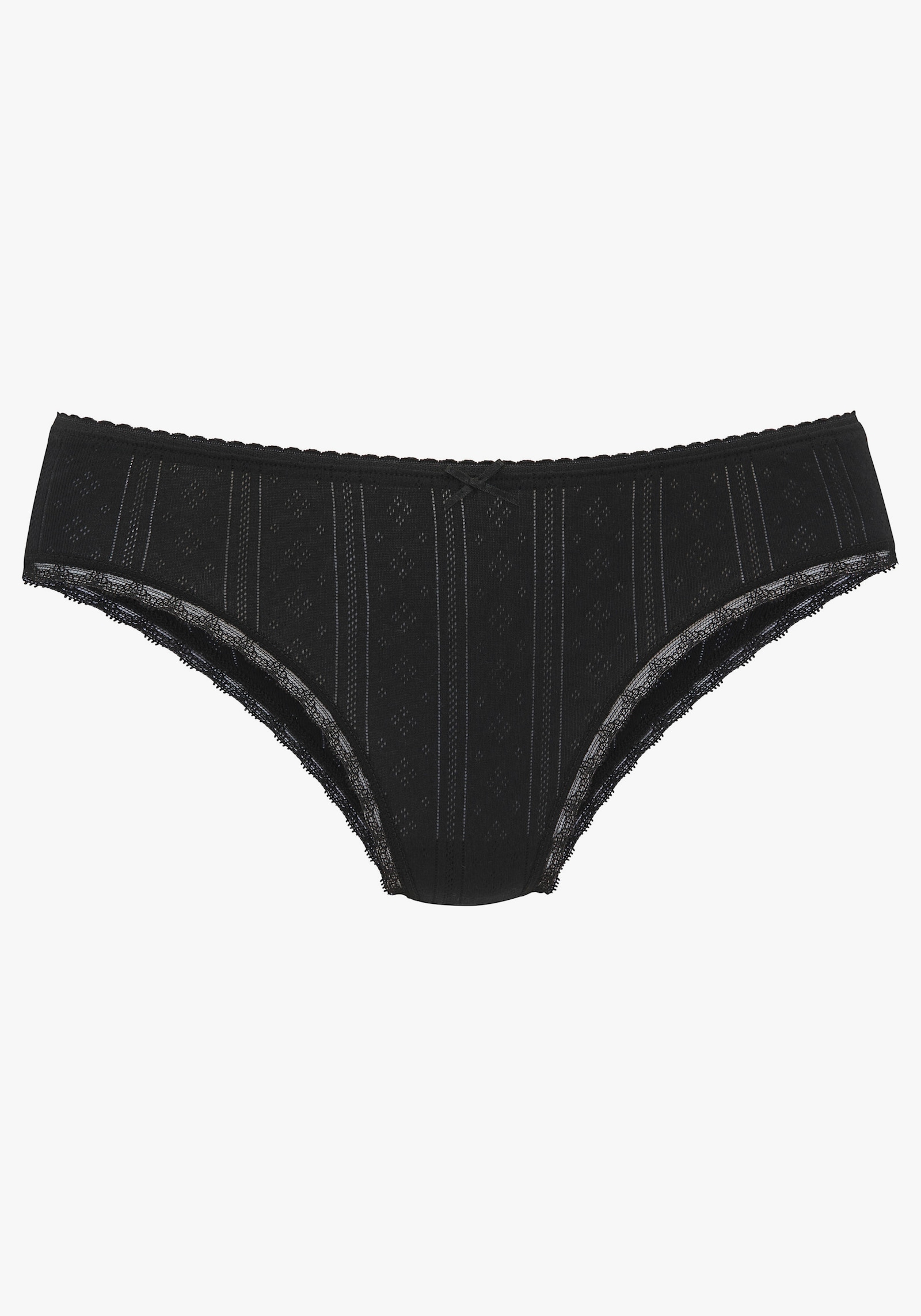 Vivance Jazz-Pants Slips - schwarz, grau, weiß