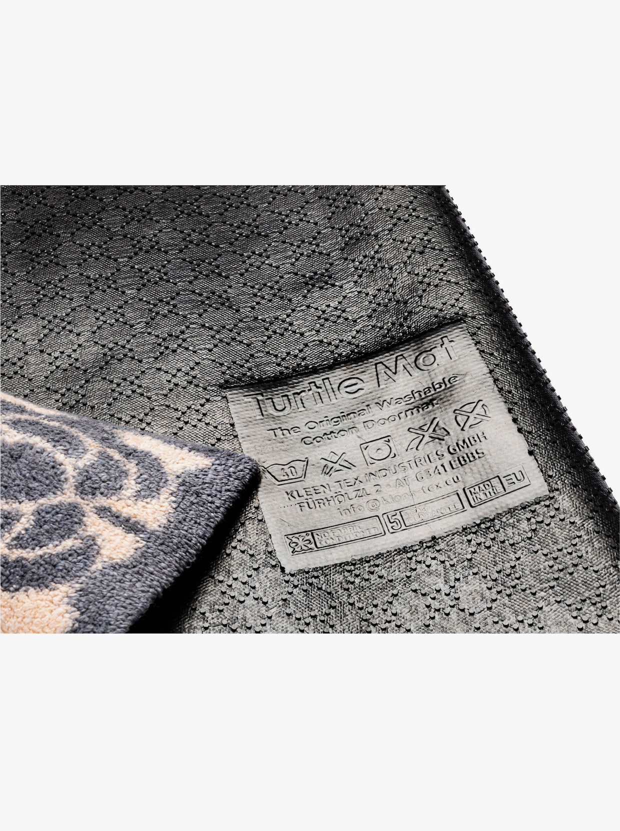 Turtle Mat Fußmatte - ecru-grau