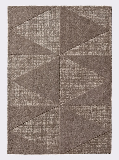 heine home Teppich - taupe-ecru-meliert