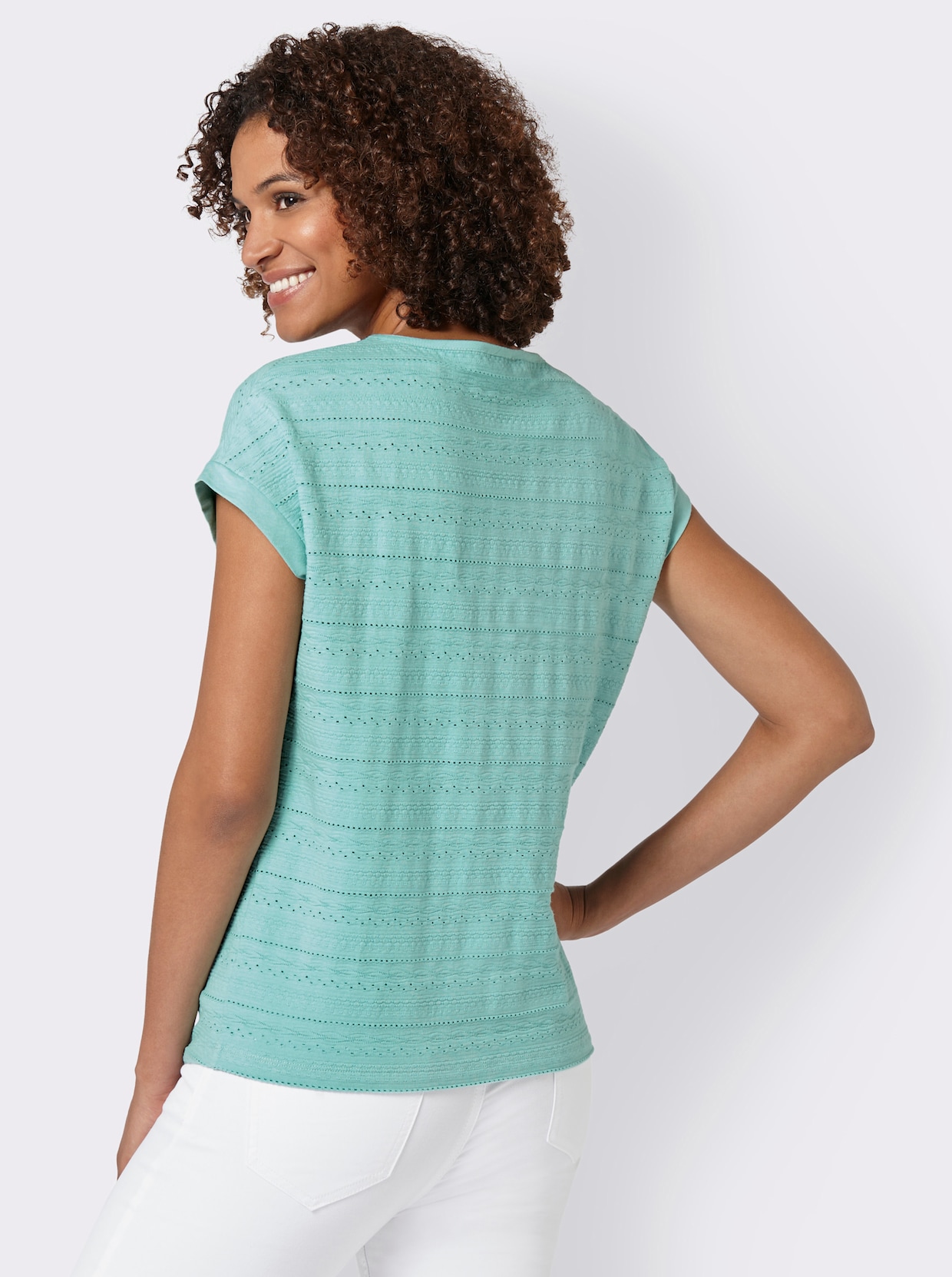 Shirt met korte mouwen - mint