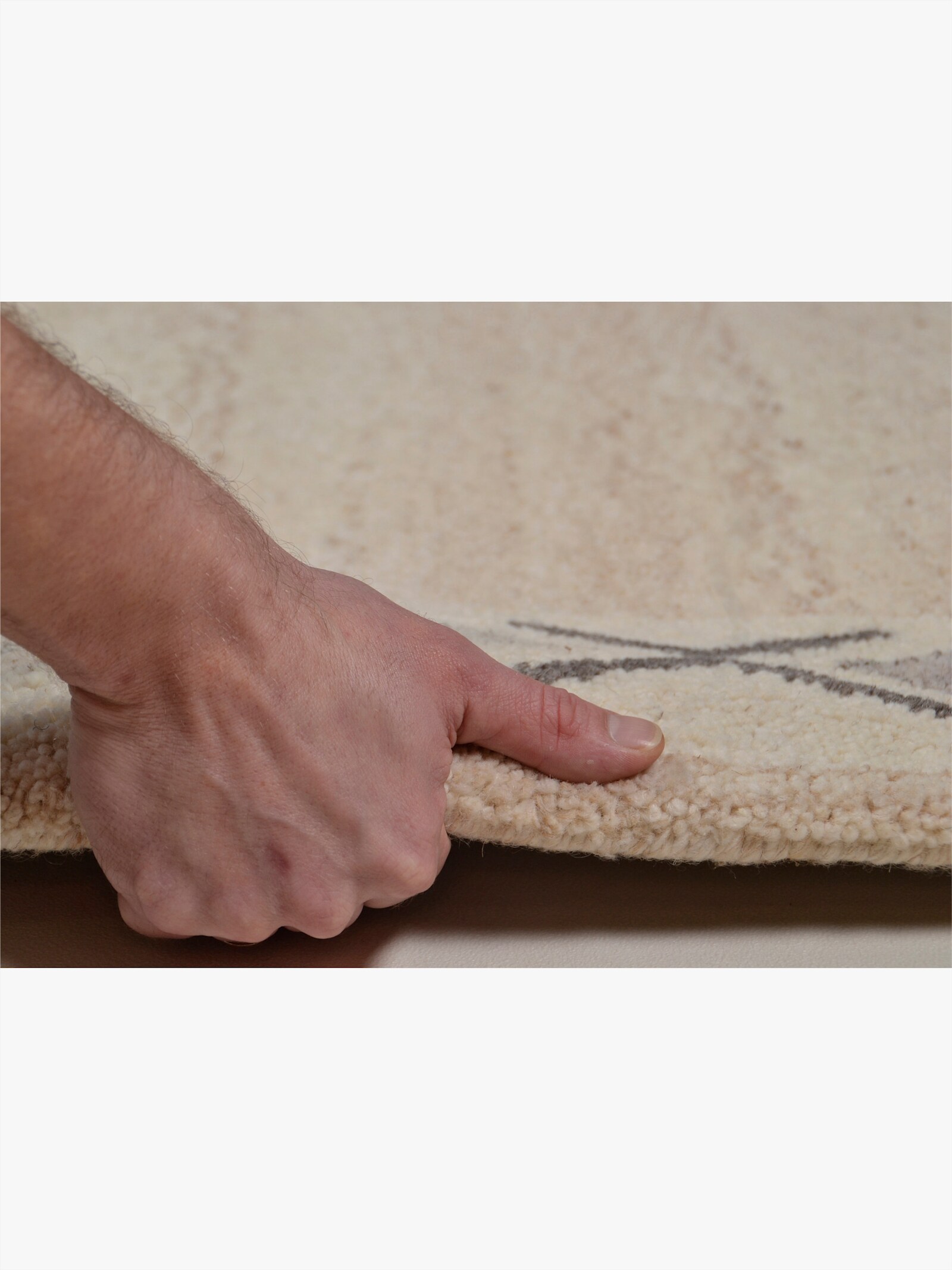 Theko Teppich - natur