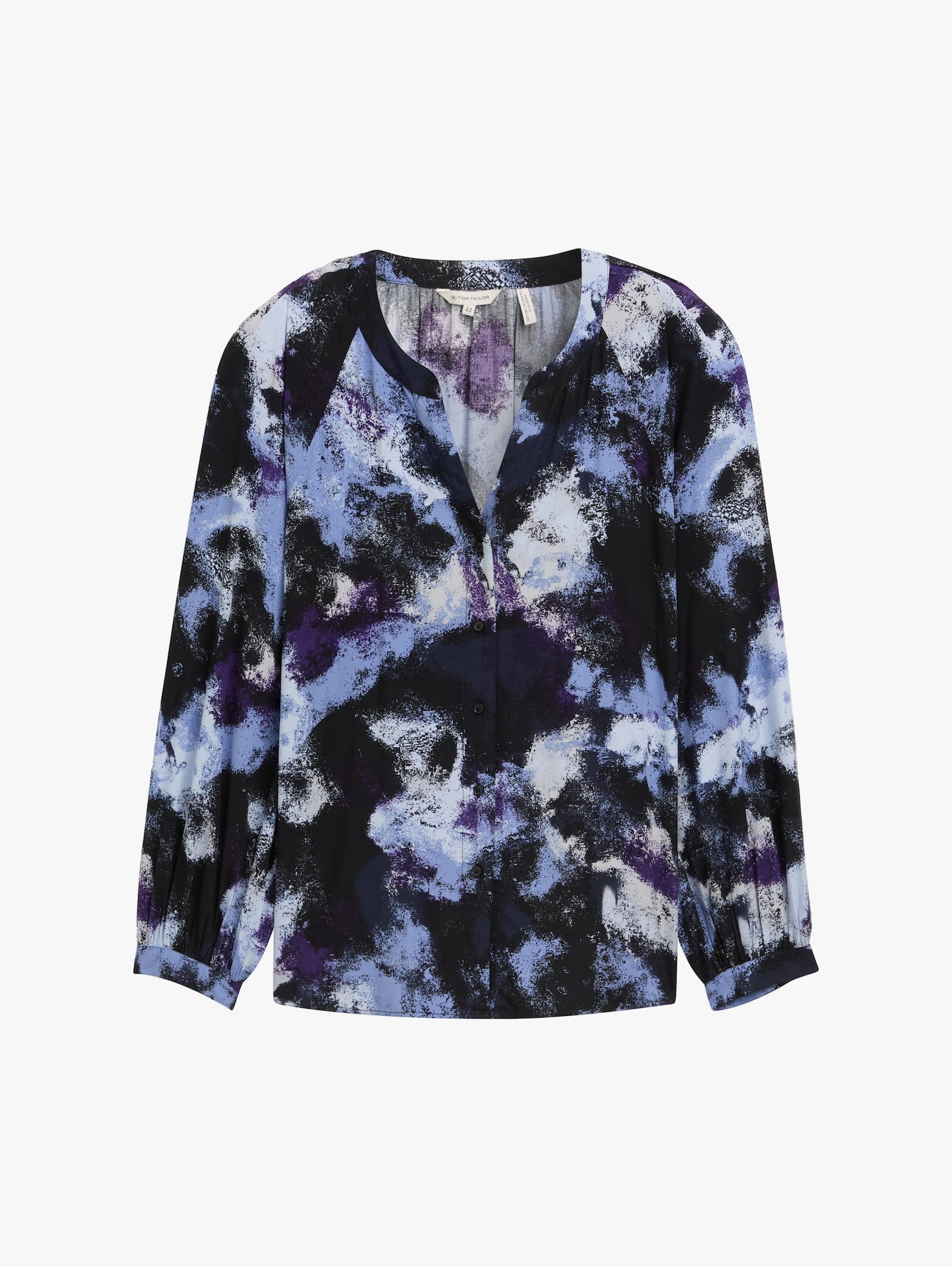 Langarmbluse - artistic watercolor design