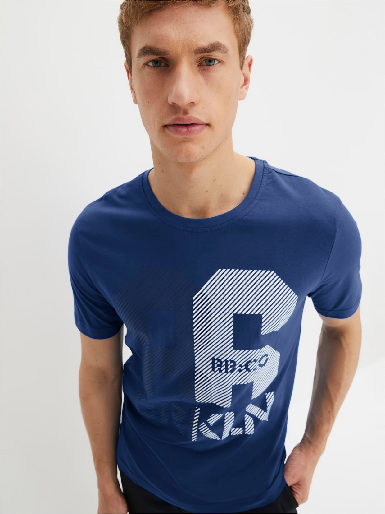 Catamaran Sports Freizeitshirt - royalblau-bedruckt