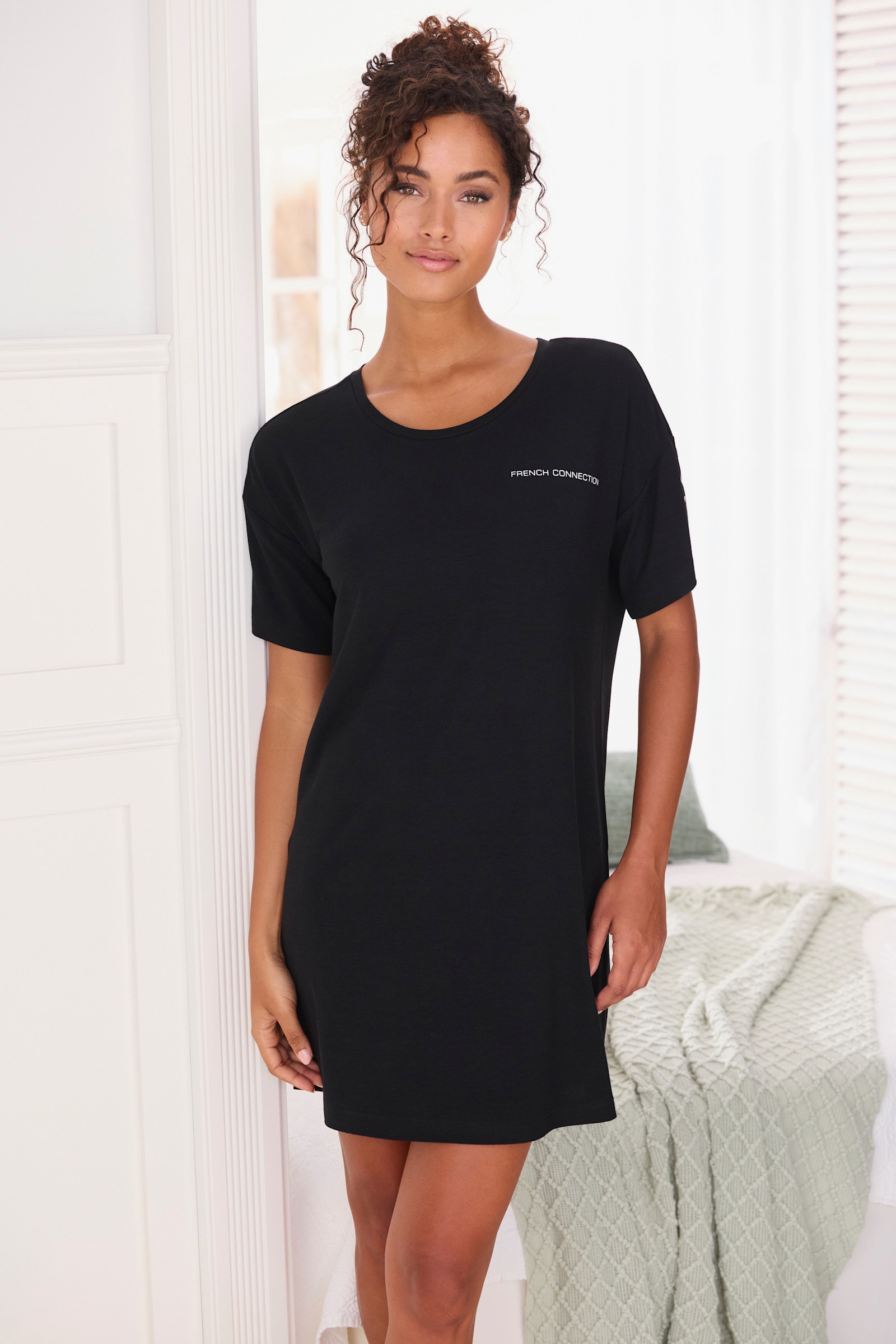 French Connection Chemise de nuit - noir