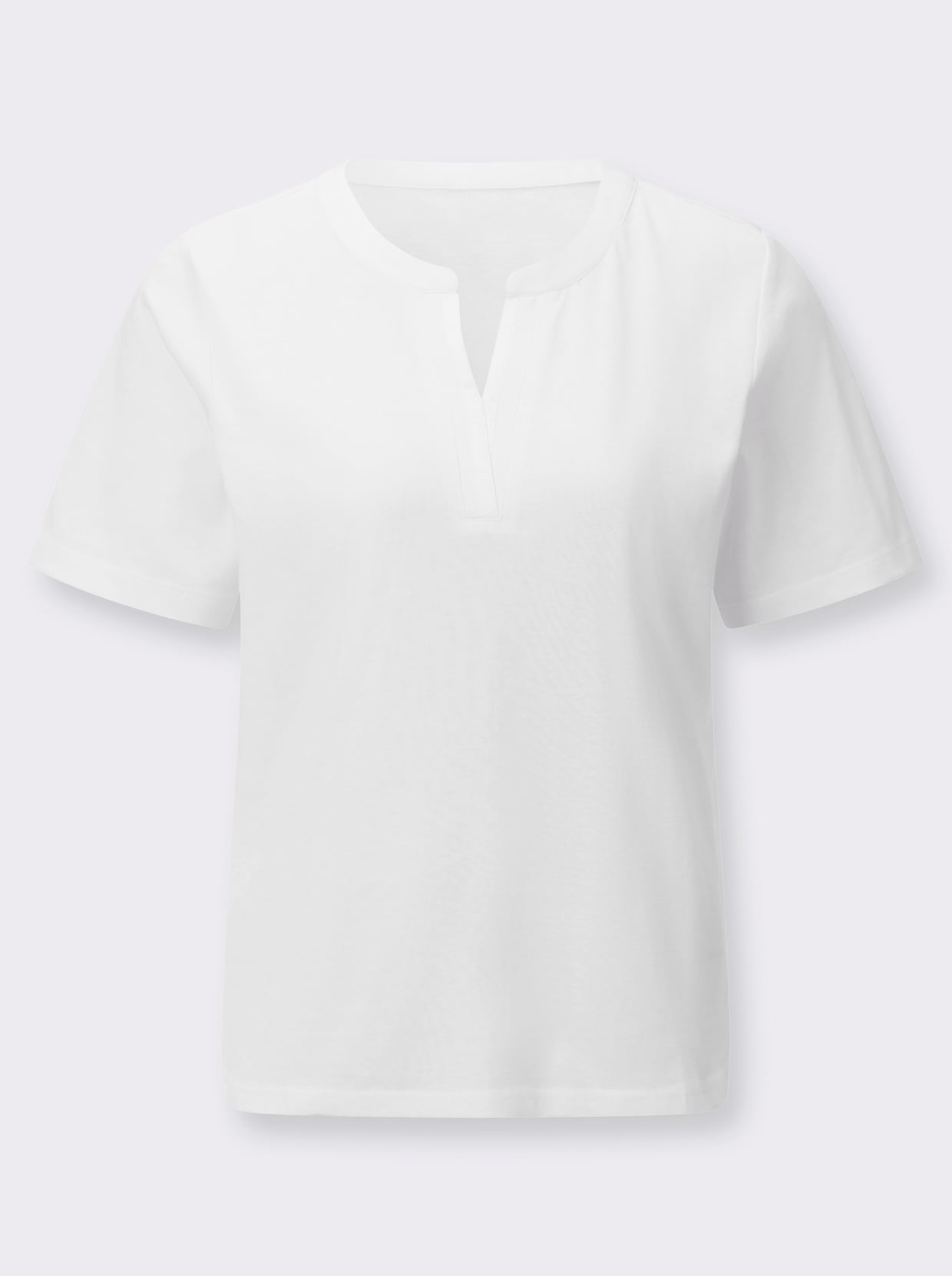 Kurzarmshirt - ecru