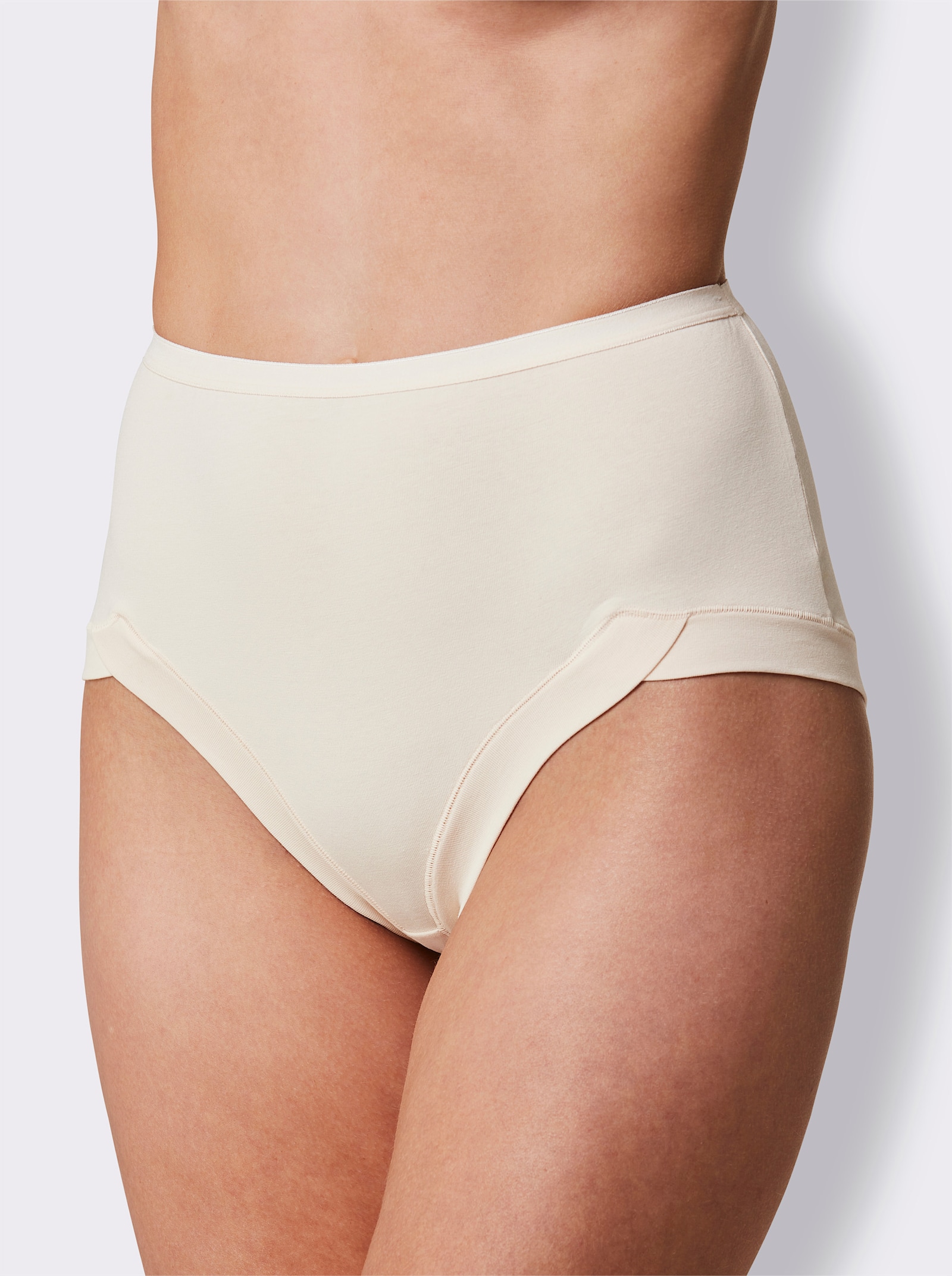 wäschepur Taillenslip mit elastischem Bund - elfenbein