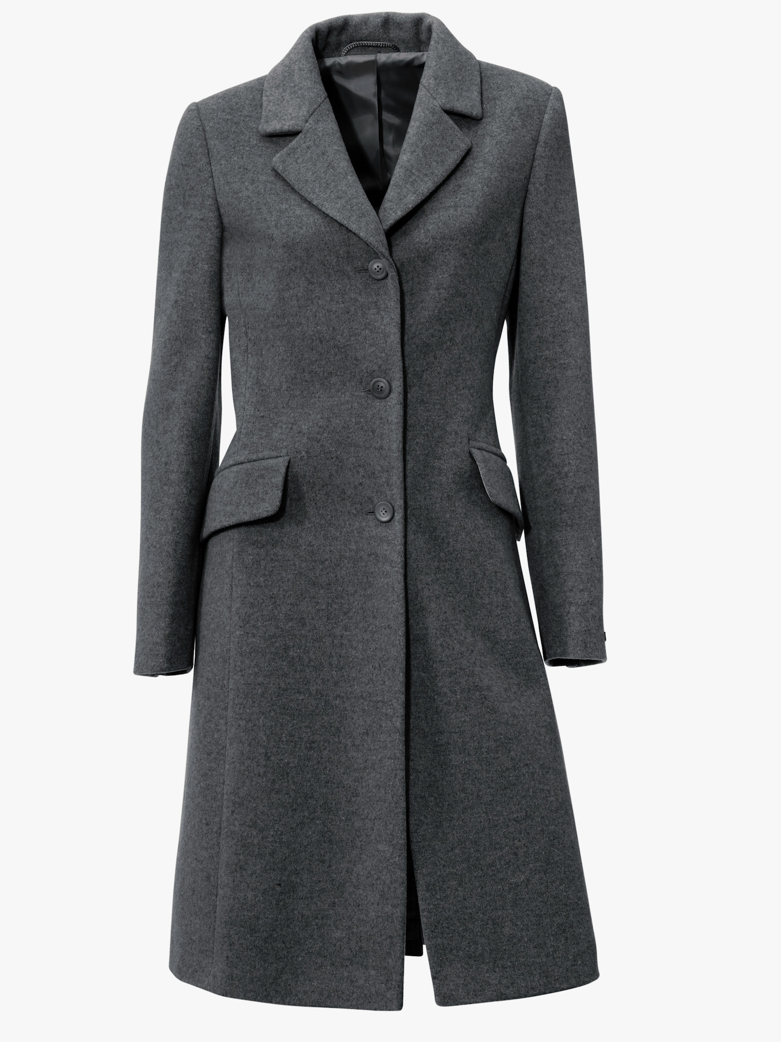 heine Manteau court avec épaulettes - anthracite