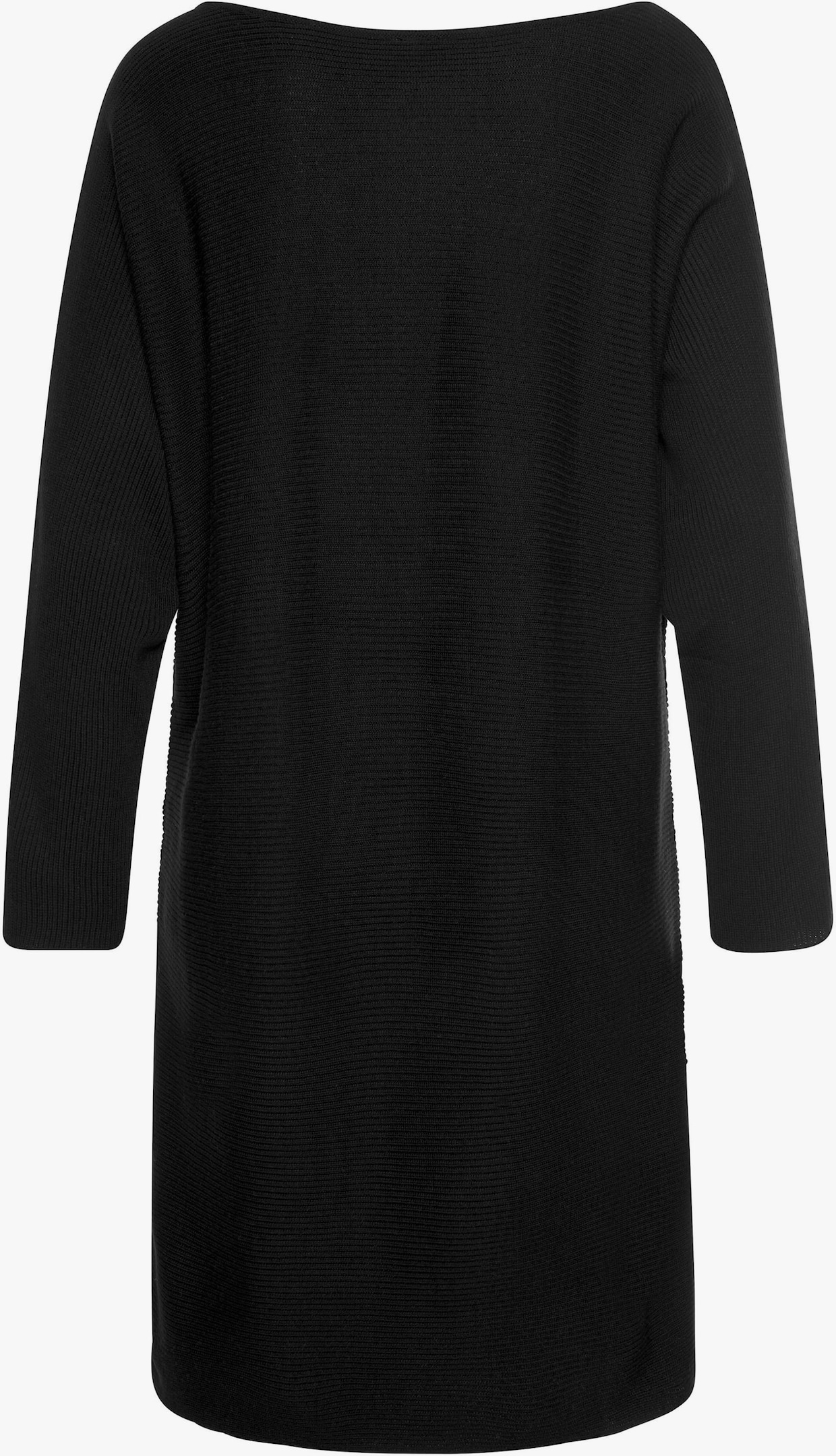 LASCANA Robe en tricot - noir