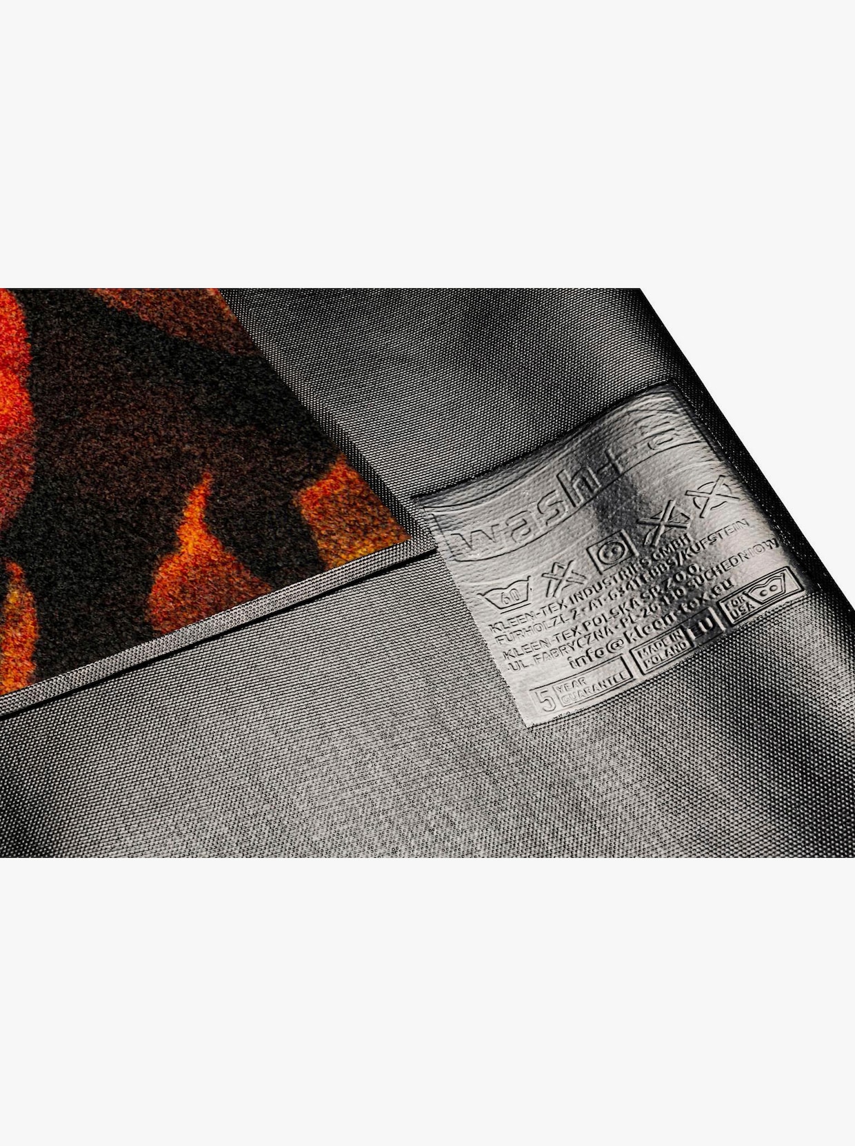 wash+dry by Kleen-Tex Fußmatte - orange-braun