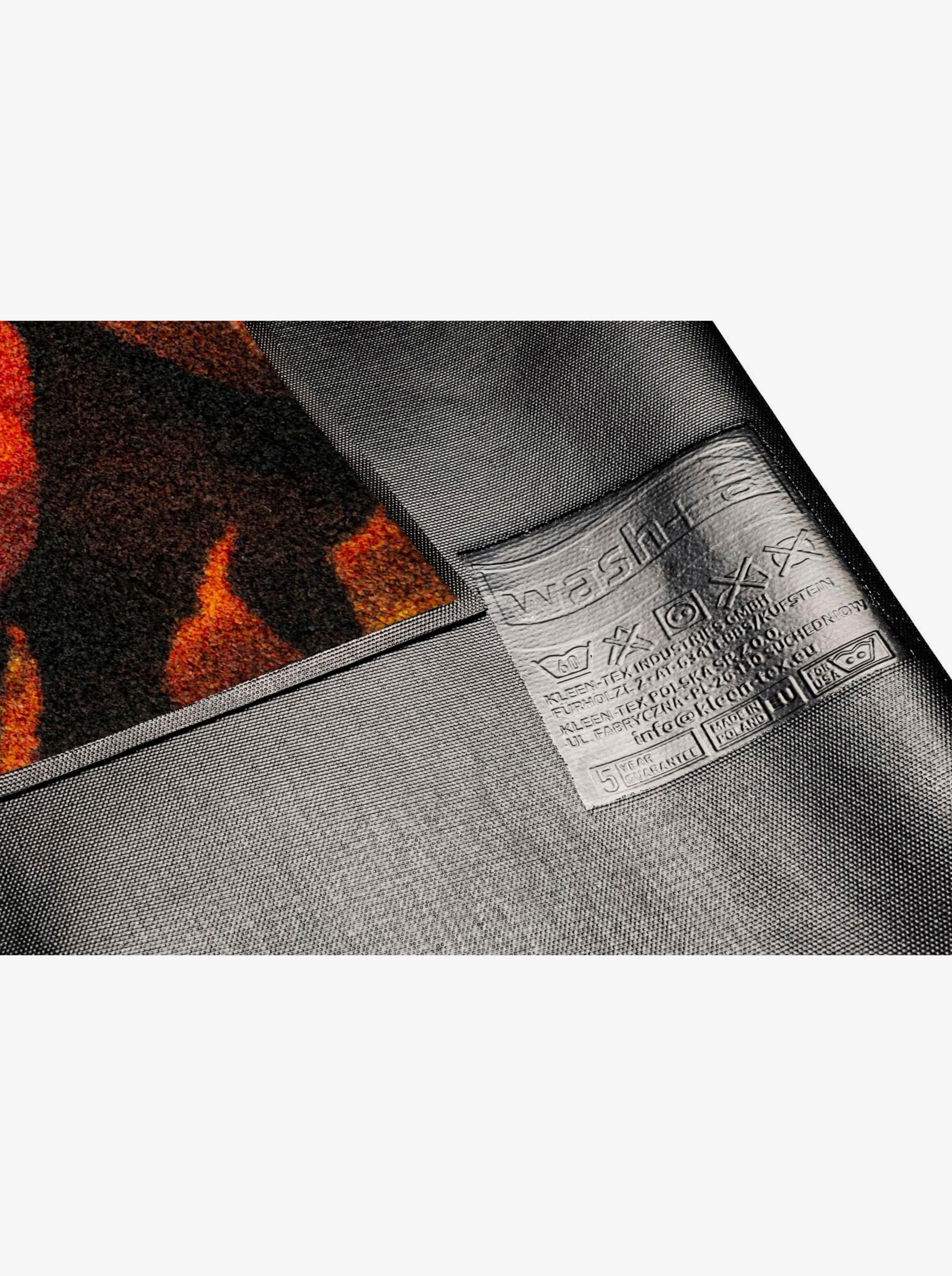 wash+dry by Kleen-Tex Fußmatte - orange-braun