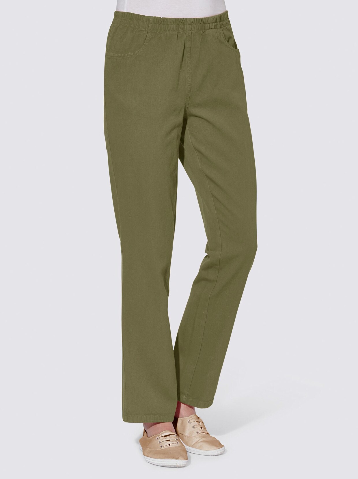 Schlupfhose - oliv