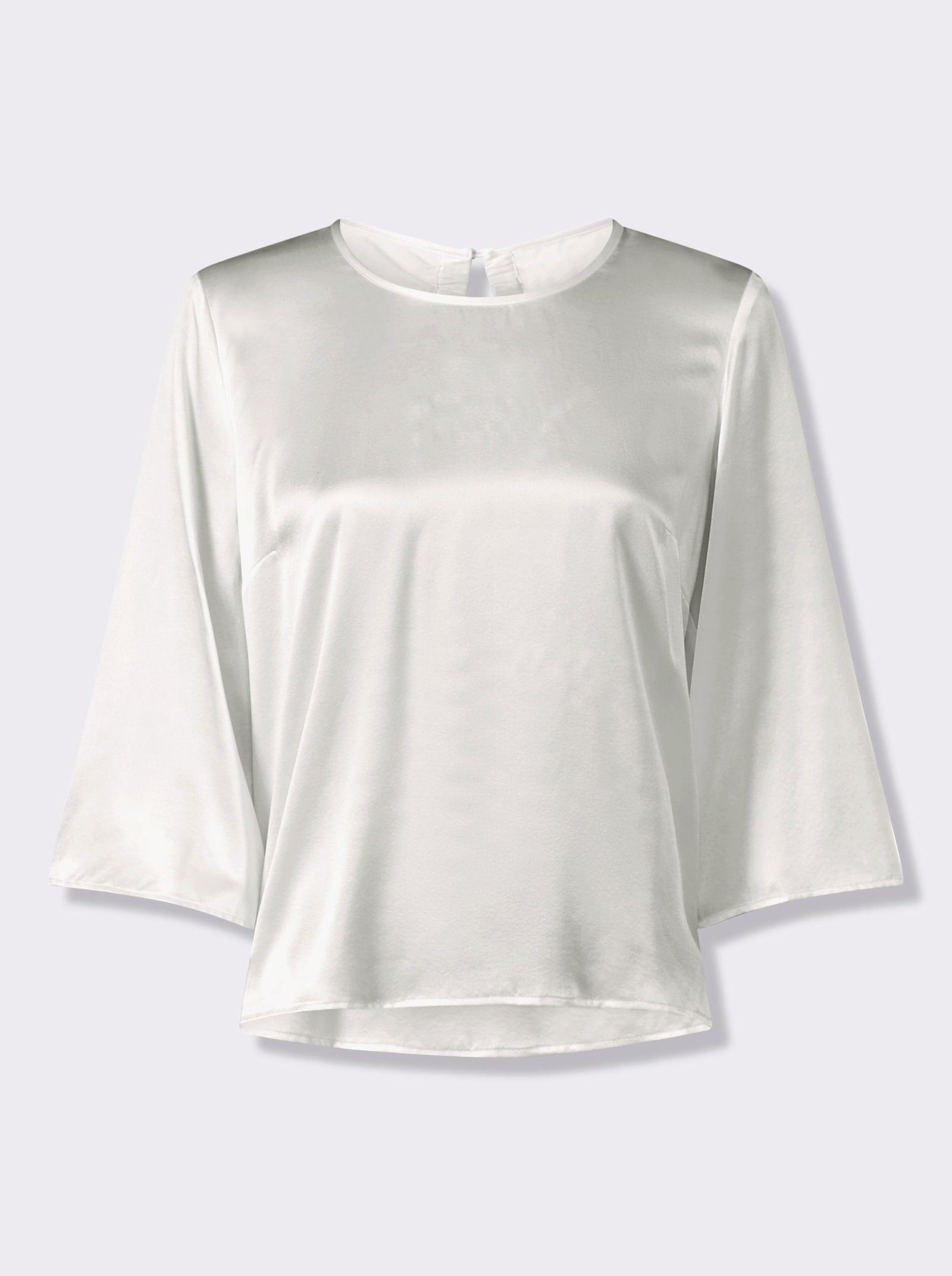 heine Schlupfbluse mit Cut-out hinten - ecru