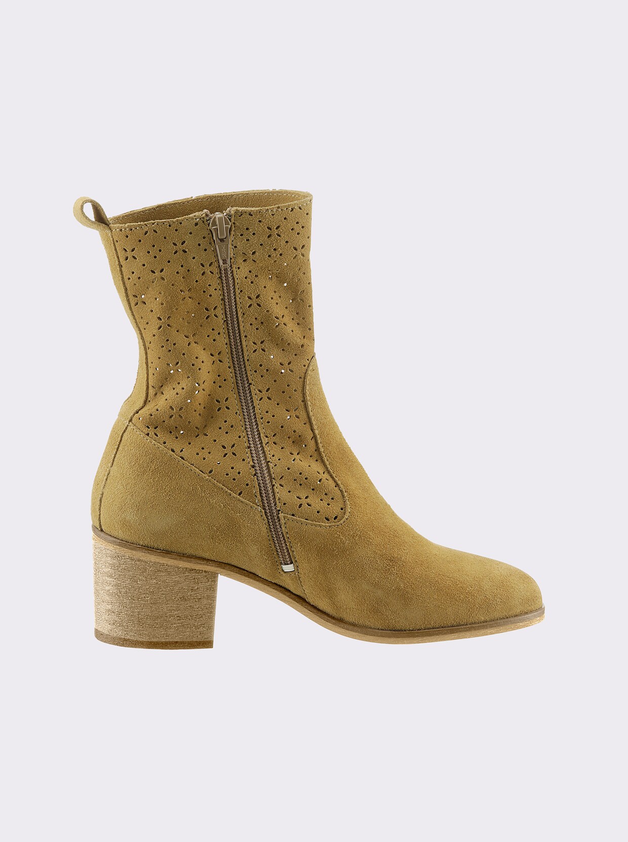 heine Bottines - jaune curry