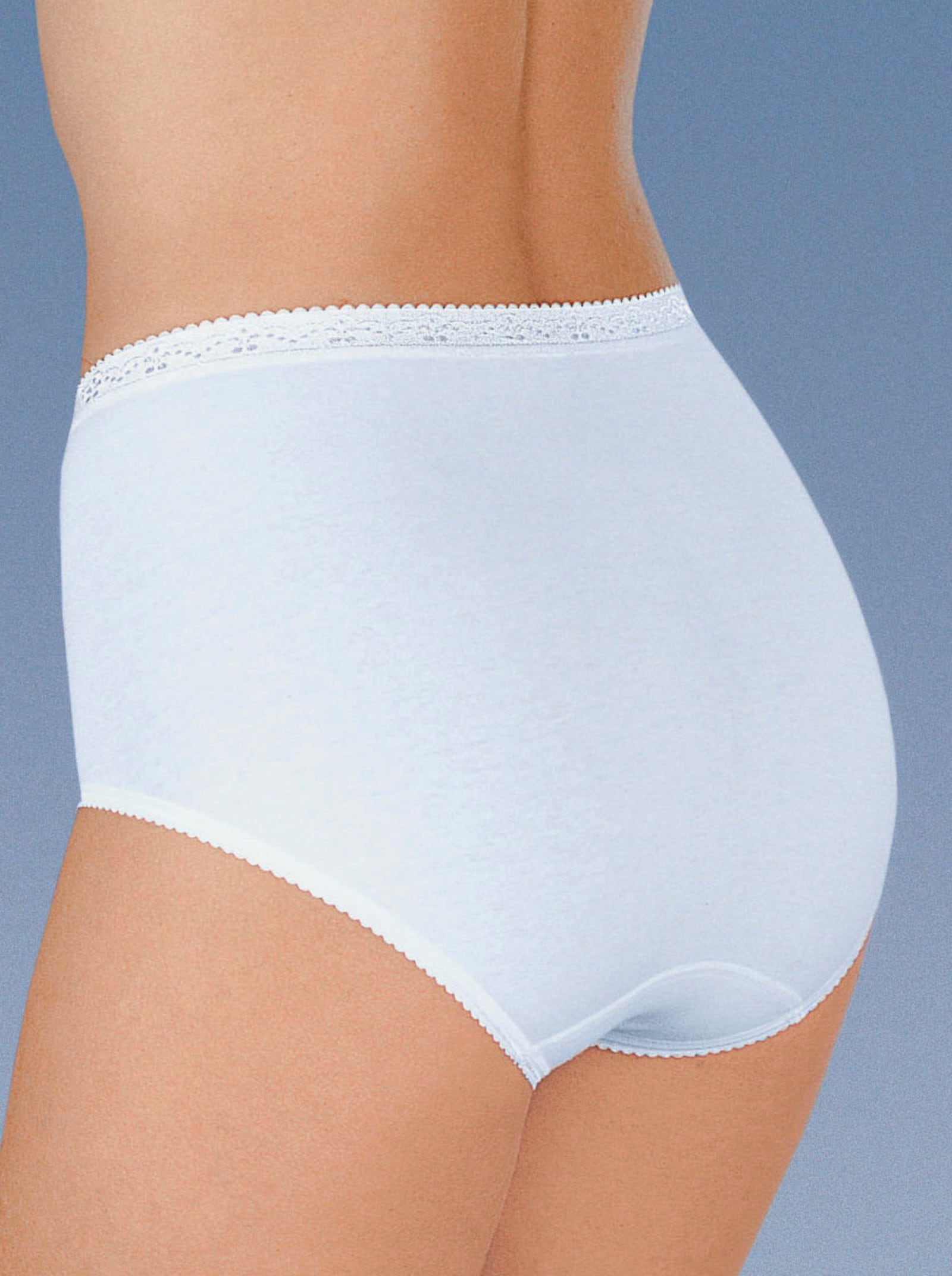 Speidel Slip met glanzende elastische band - wit