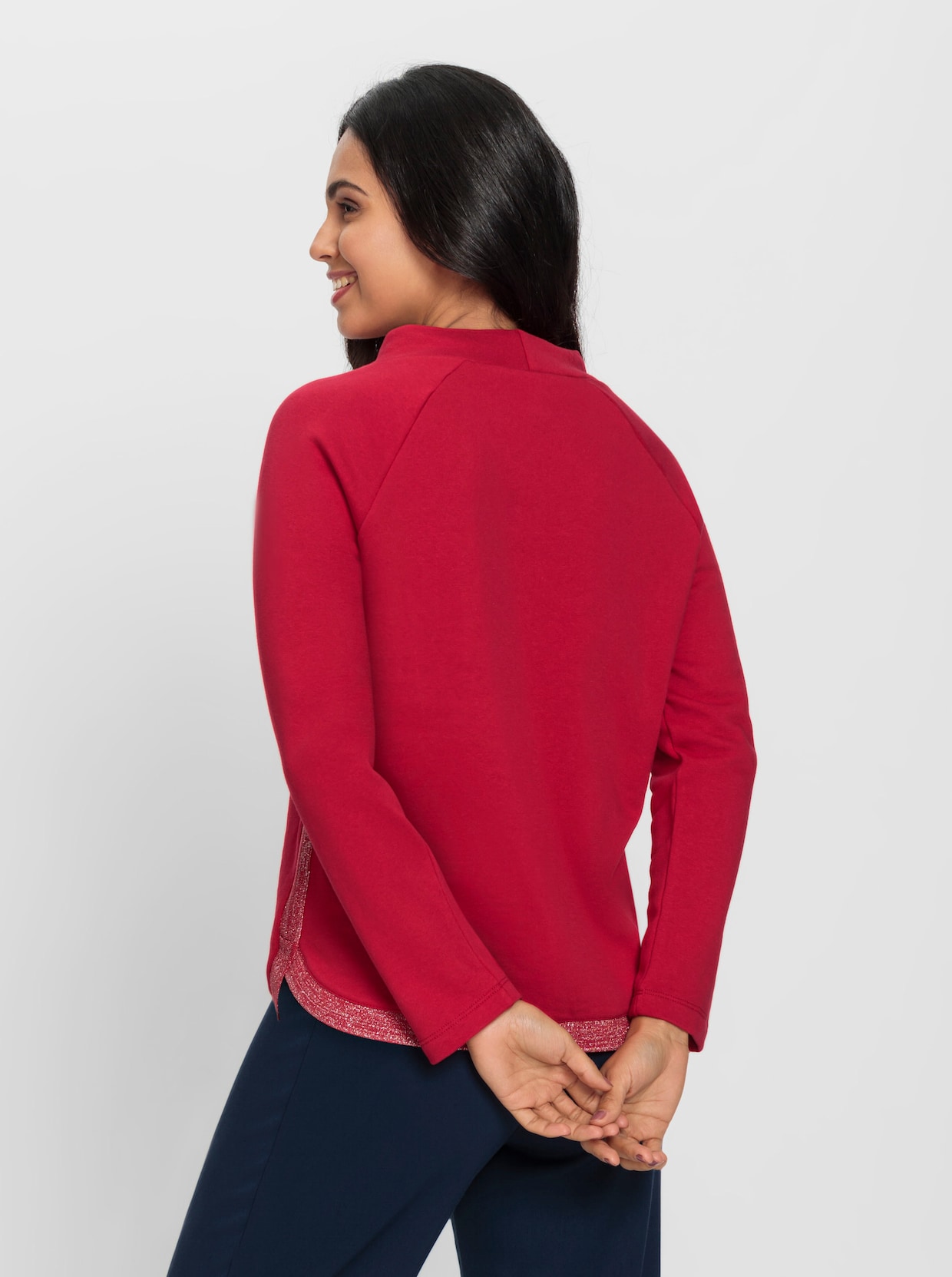 Sweatshirt - rood