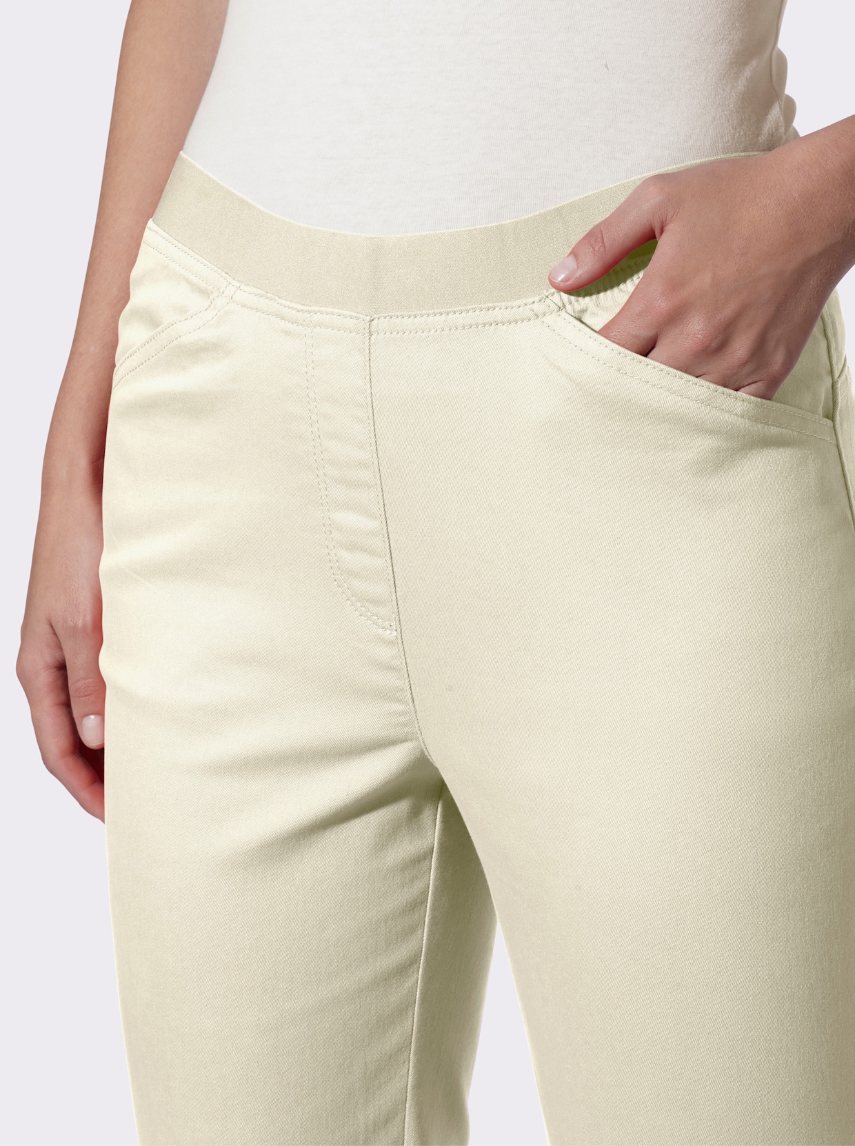 heine Caprihose - ecru