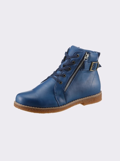 Andrea Conti Bottines à lacets - bleu