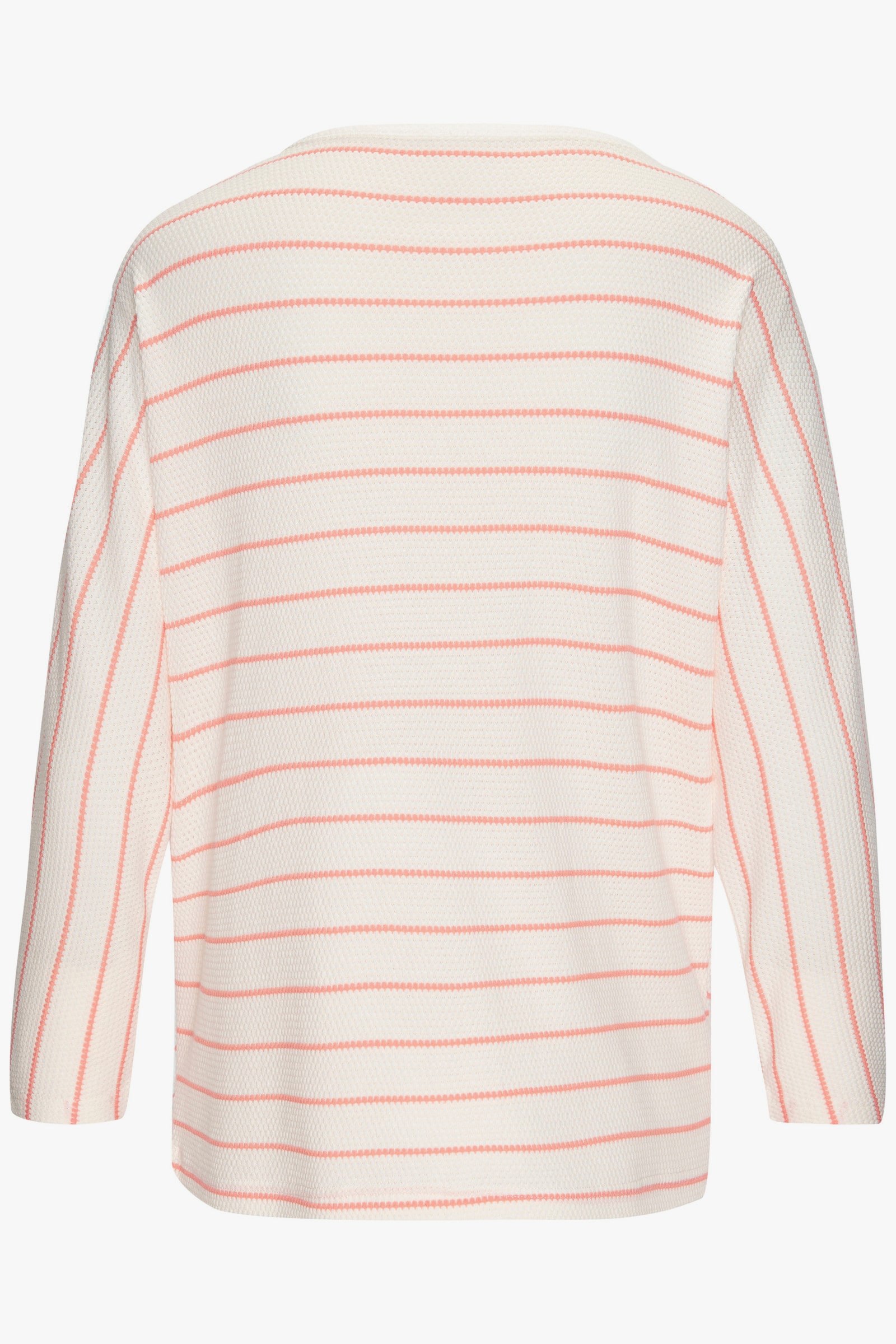 Vivance Shirt met 3/4-mouw - wit, apricot