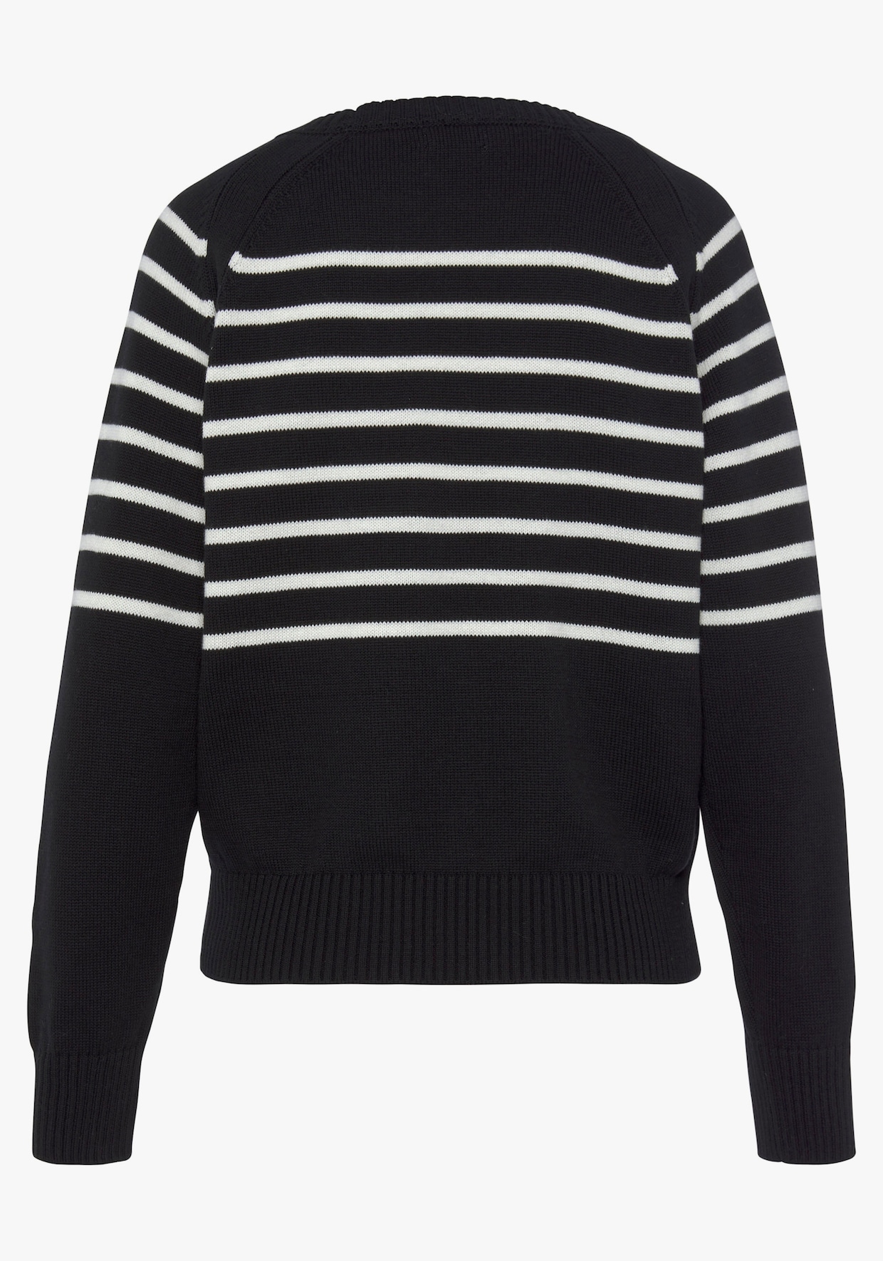 Vivance Gestreepte pullover - zwart/wit