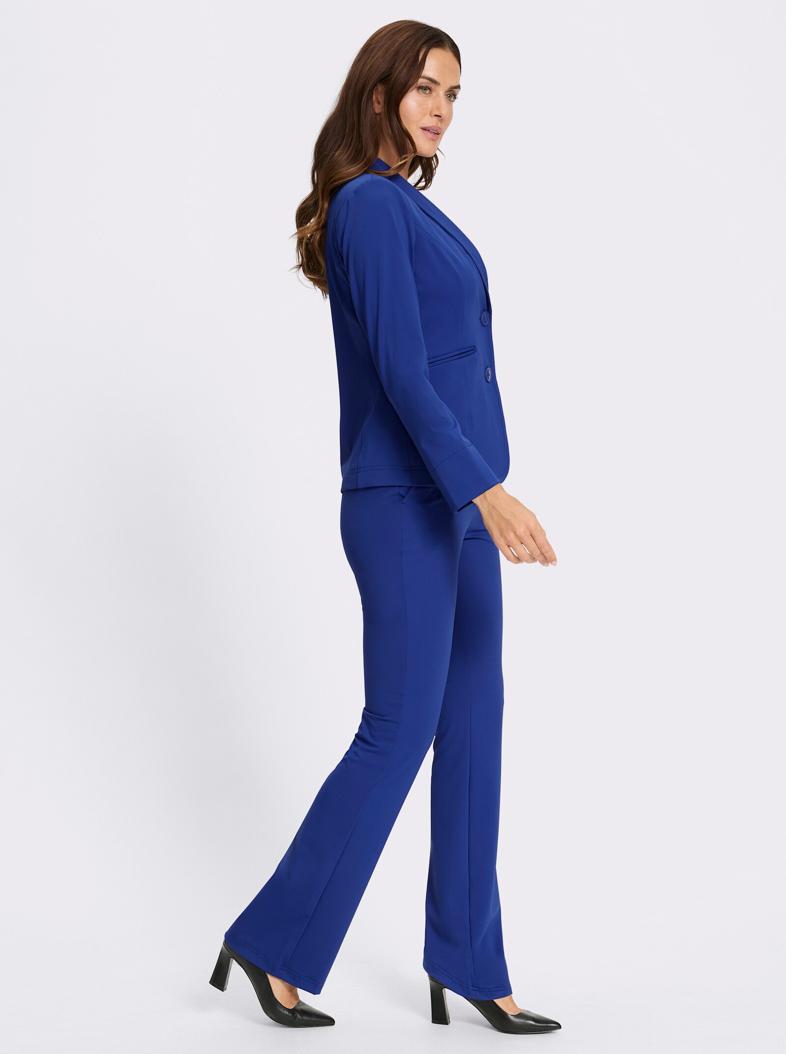 heine Hosenanzug in Stretch-Qualität - royalblau