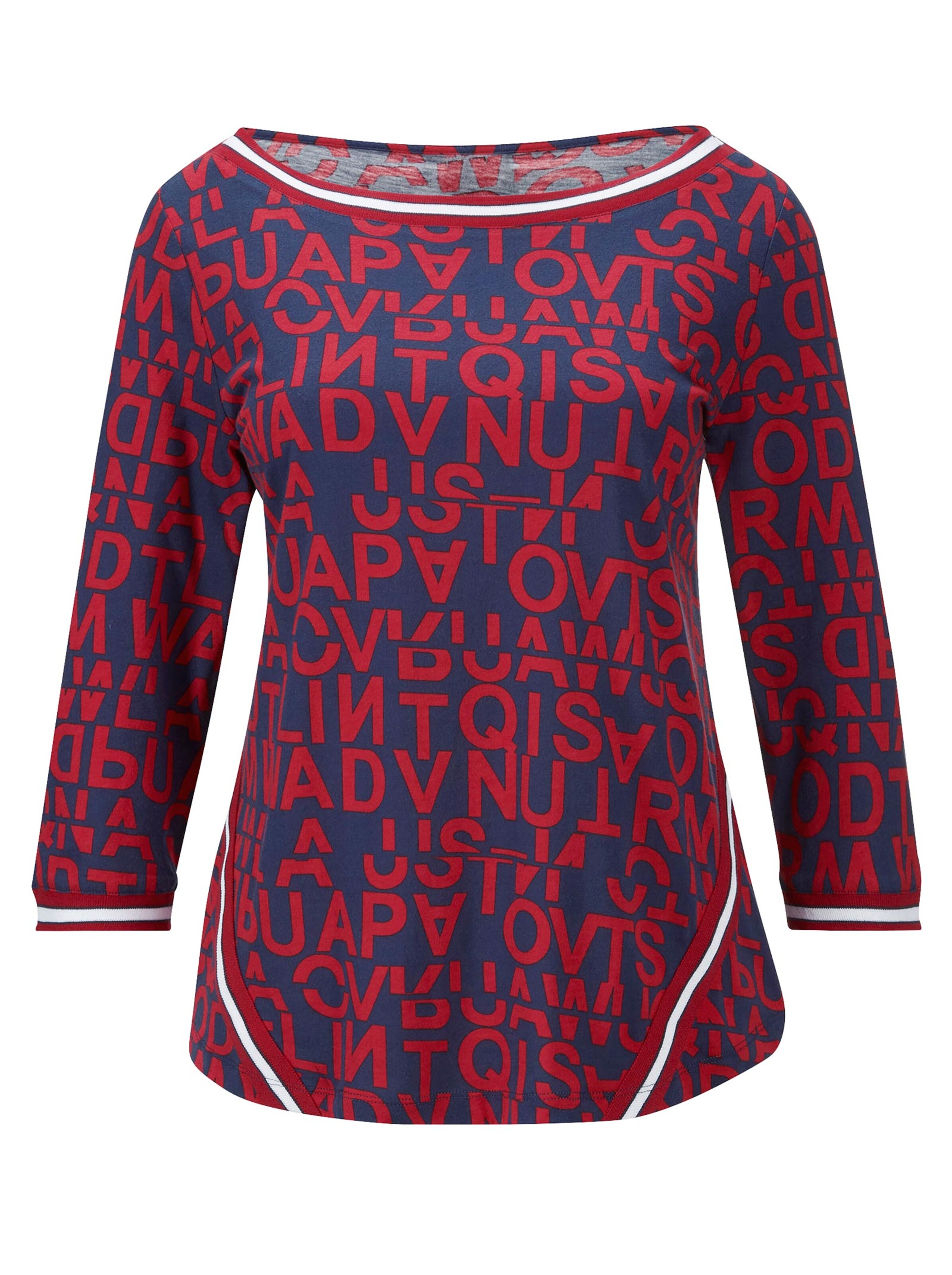 Shirt - blau-bedruckt