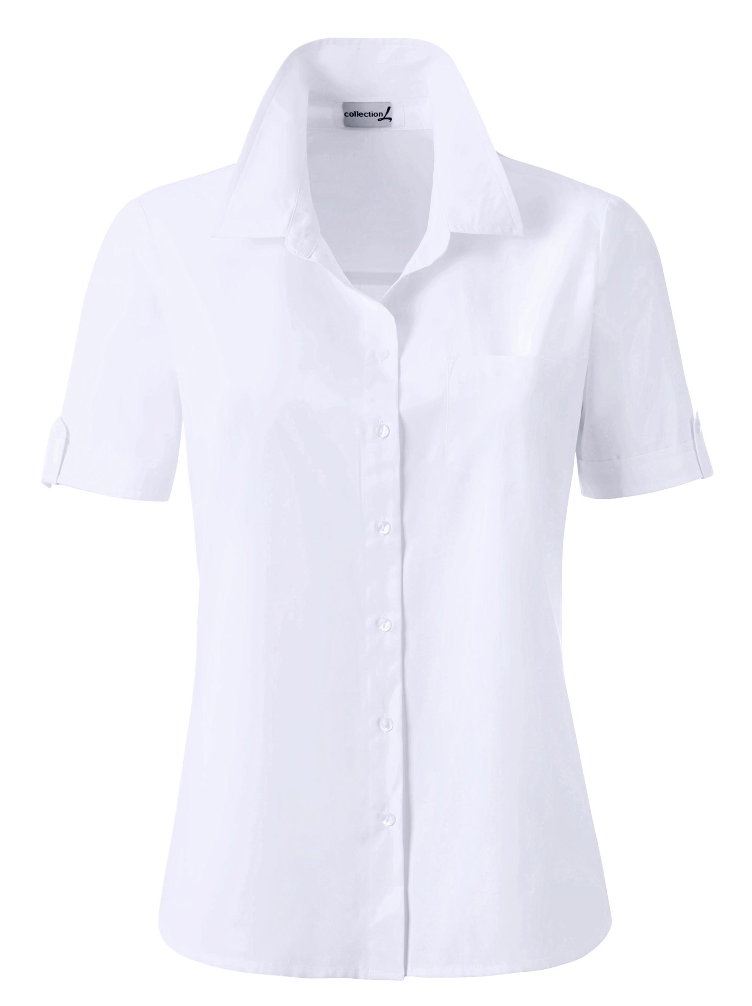 Collection L Bluse - weiß