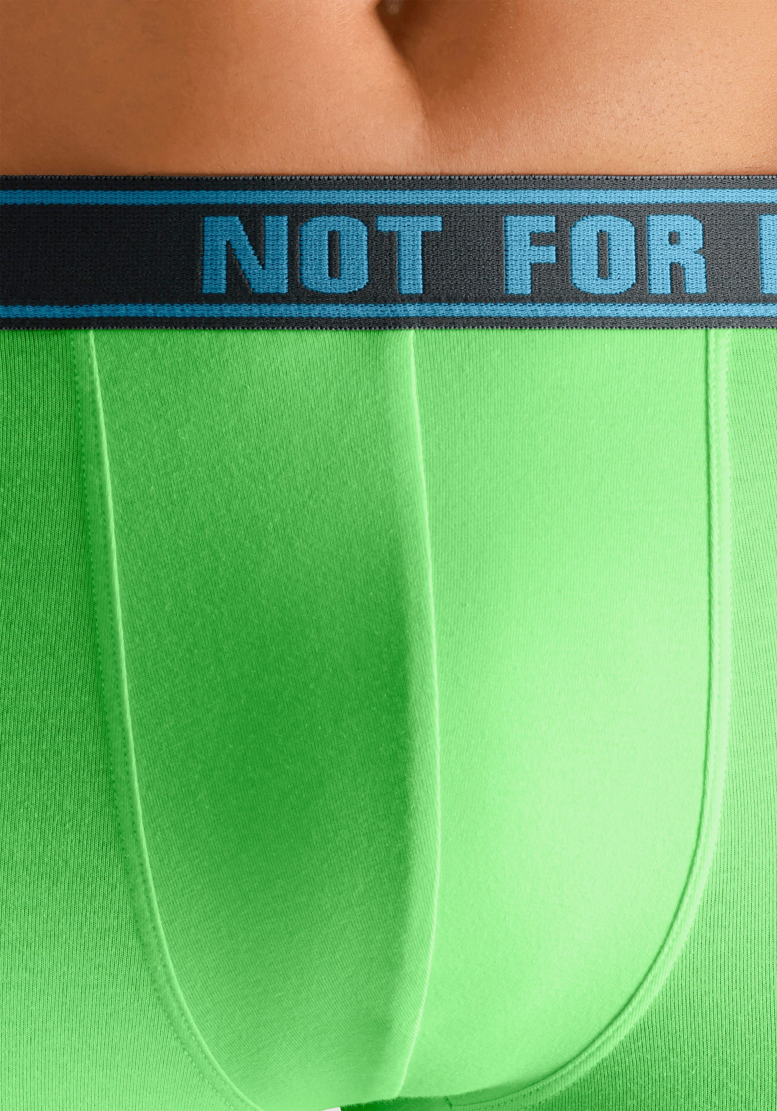 Bruno Banani Boxer - lichtgroen / turquoise / oranje / navy