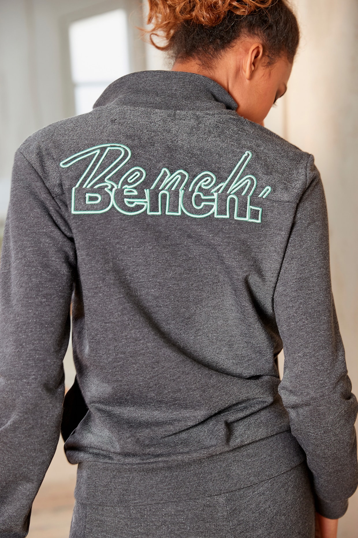 Bench. Sweatjacke - anthrazit-melange