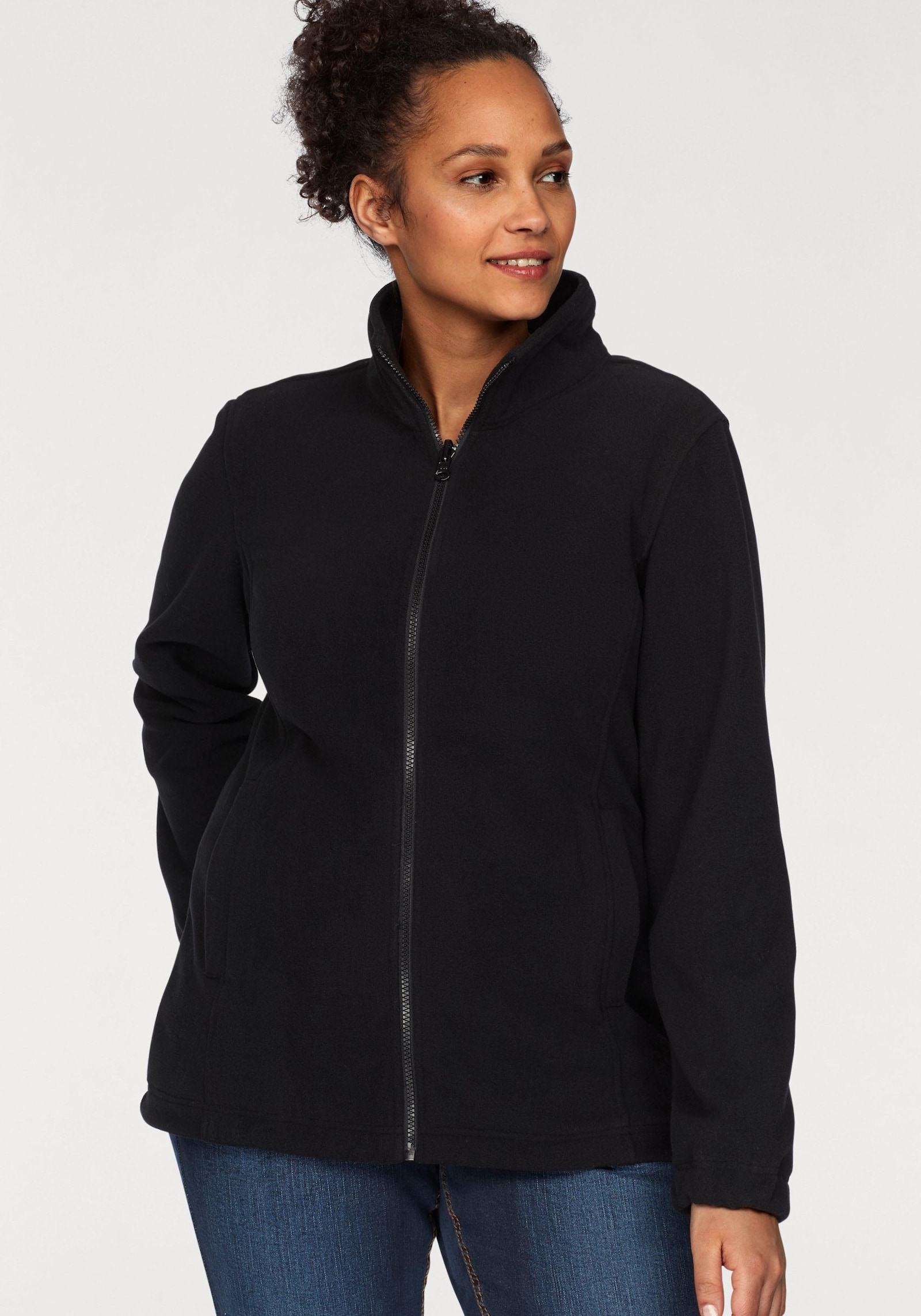 Polarino 3-in-1-Funktionsjacke - schwarz