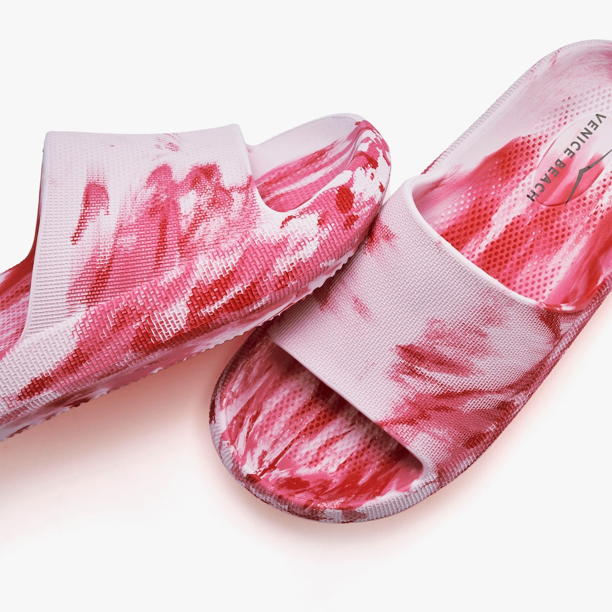 Venice Beach Badepantolette - pink batik