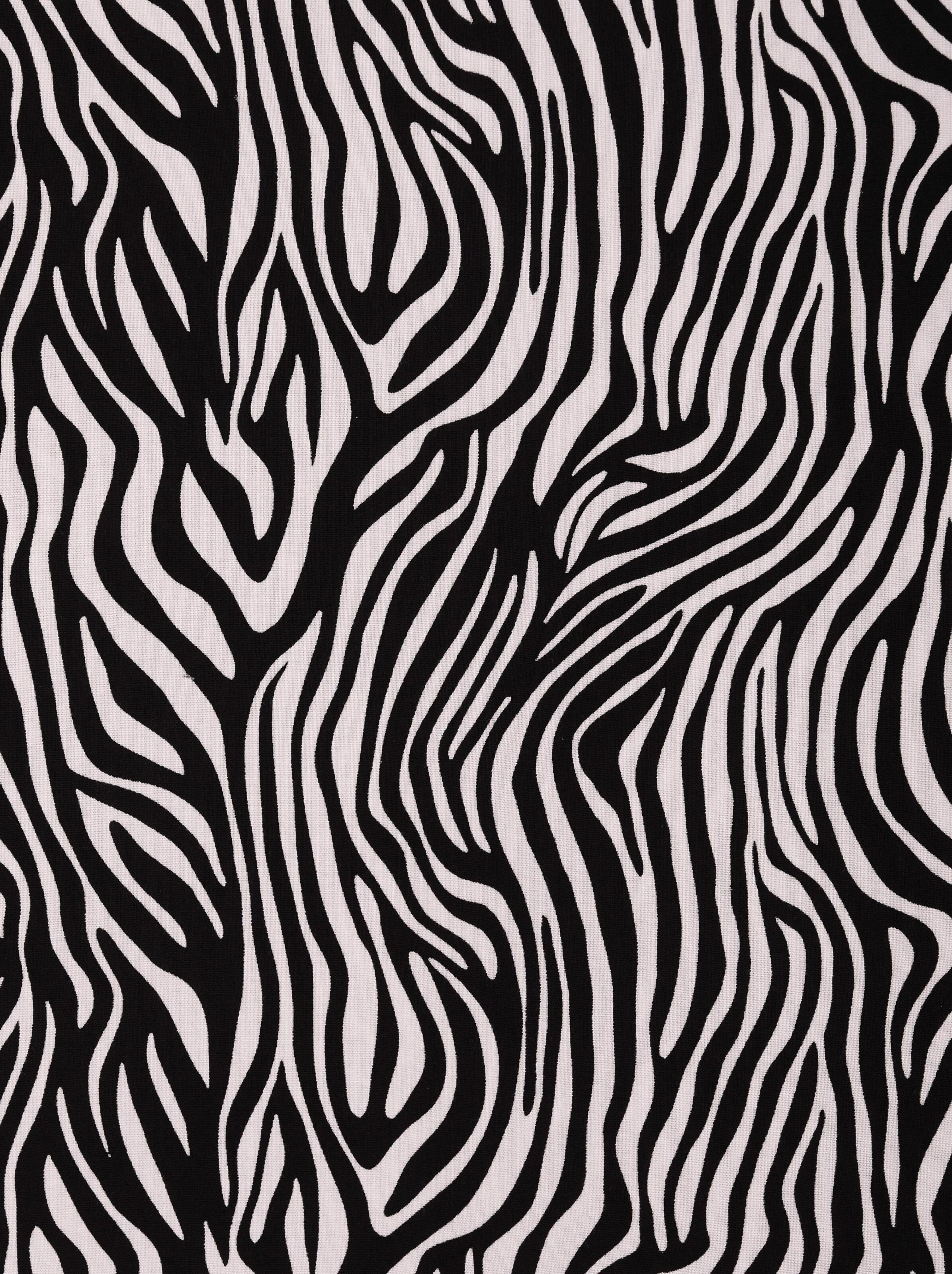 Rock - schwarz Zebra