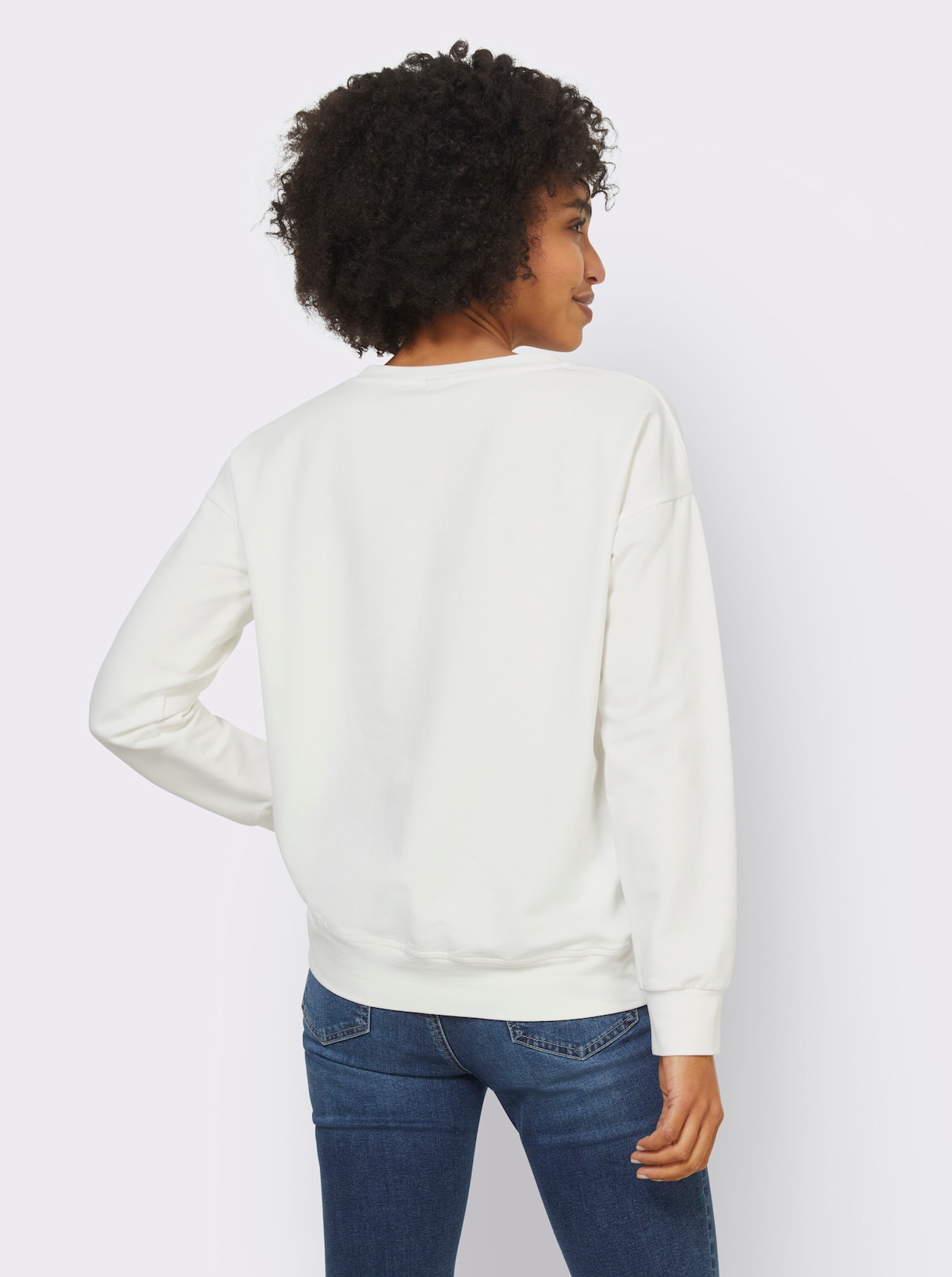 heine Sweatshirt - ecru