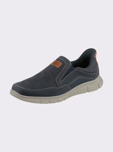 Naturläufer Slip-On Sneaker für einfaches Anziehen - dunkelblau